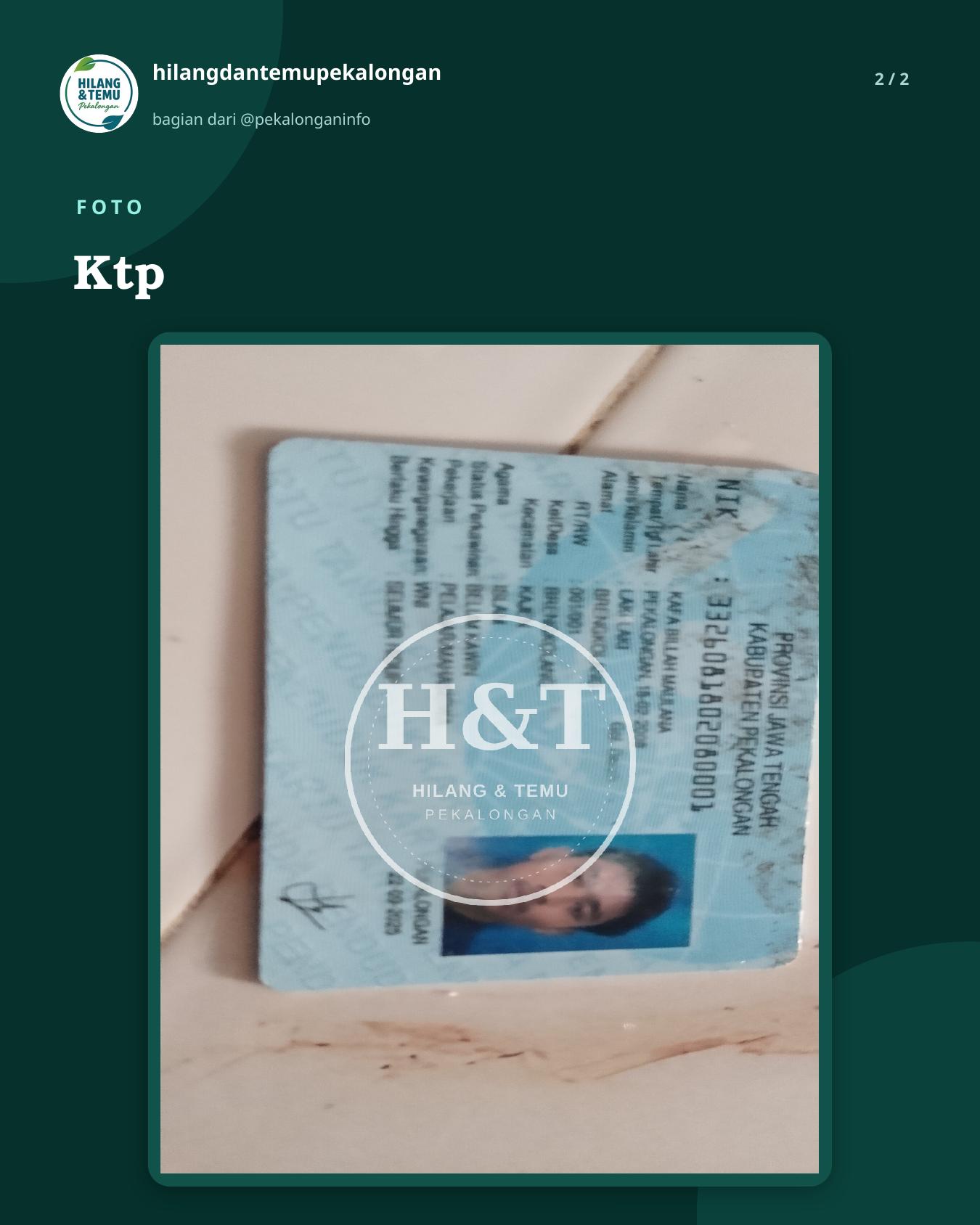 Slide 2 laporan Ktp