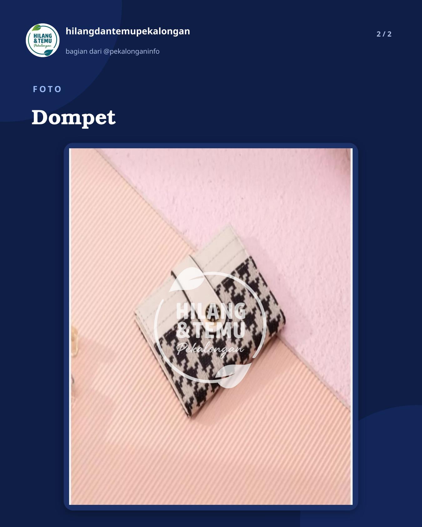 Slide 2 laporan Dompet
