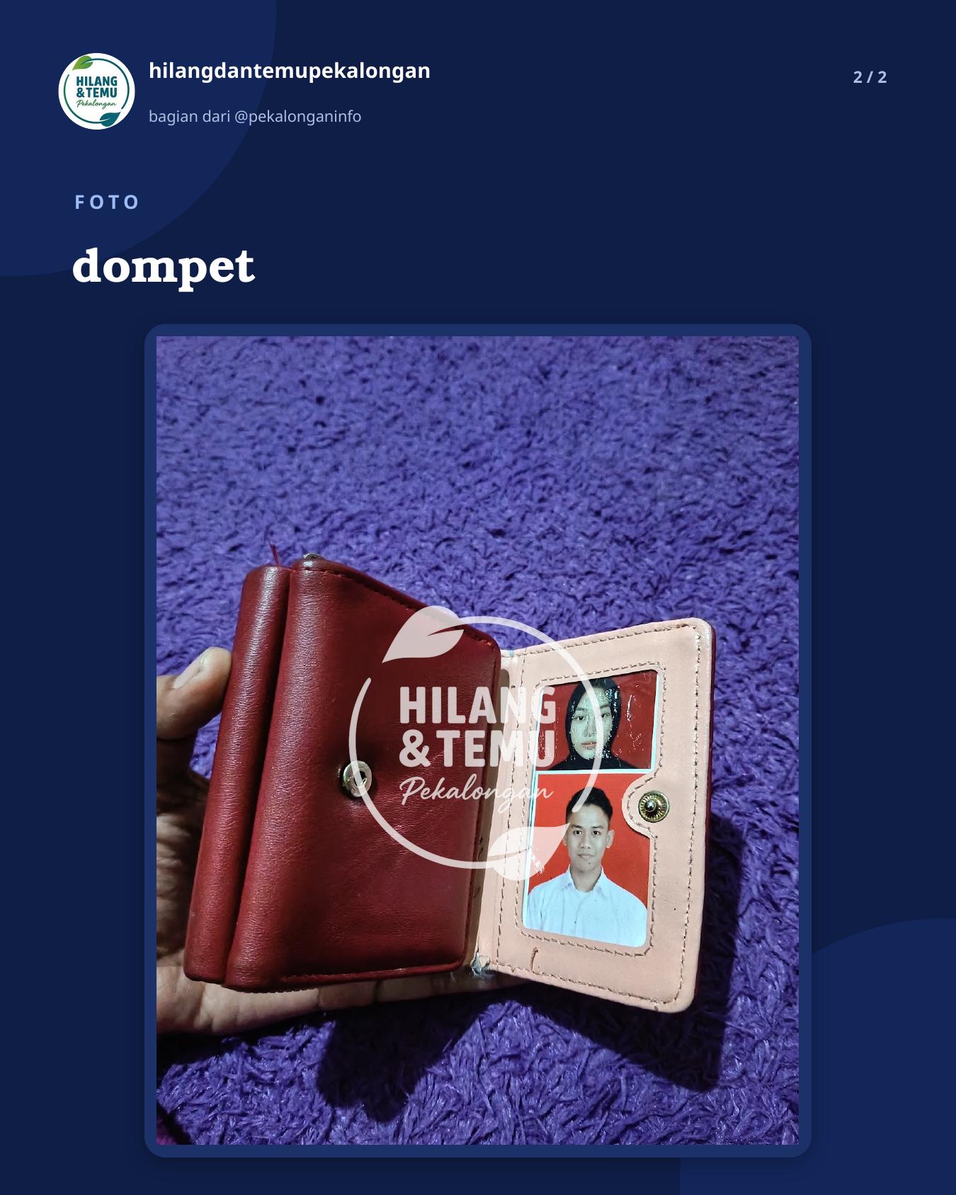 Slide 2 laporan dompet