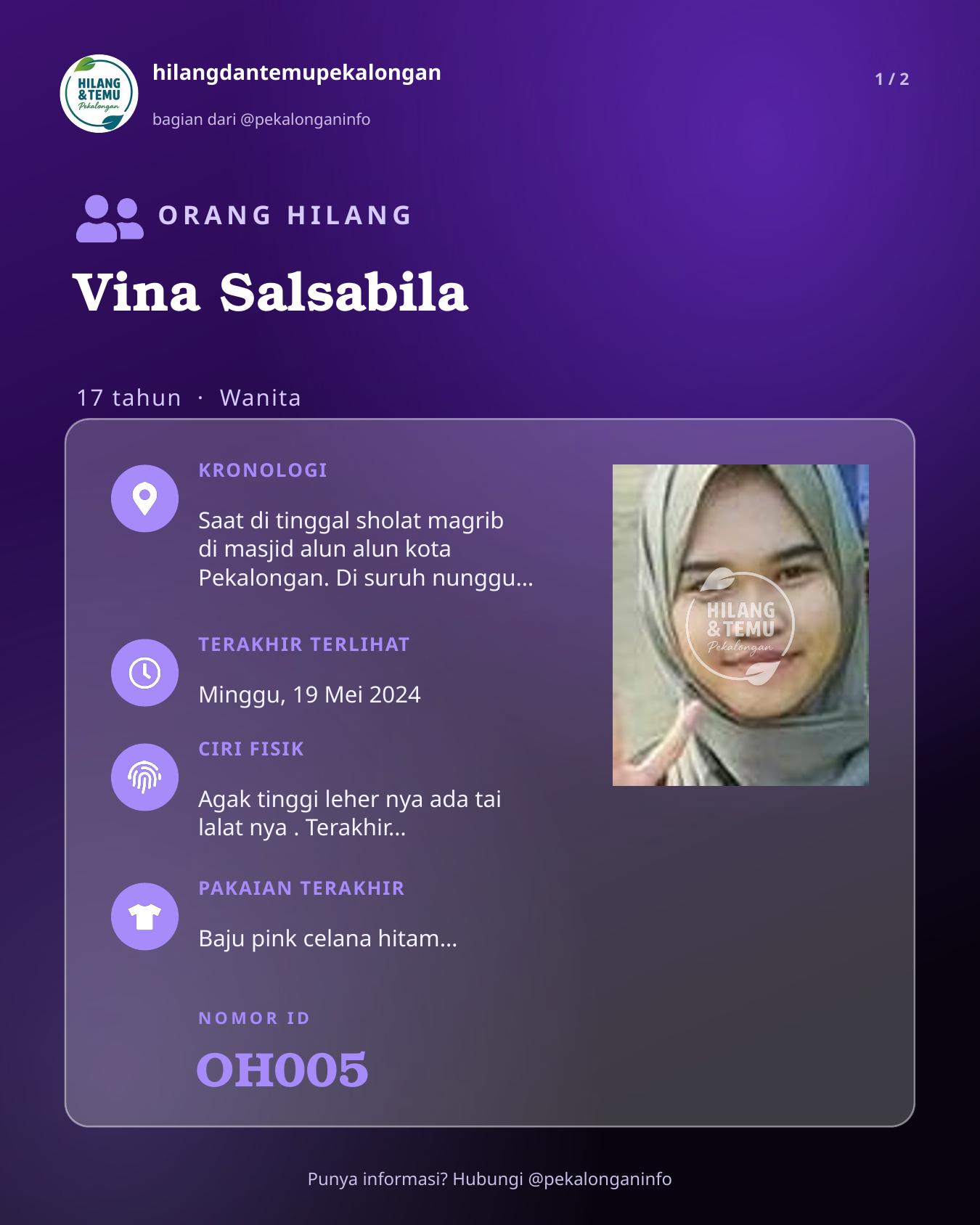 Slide 1 laporan Vina Salsabila