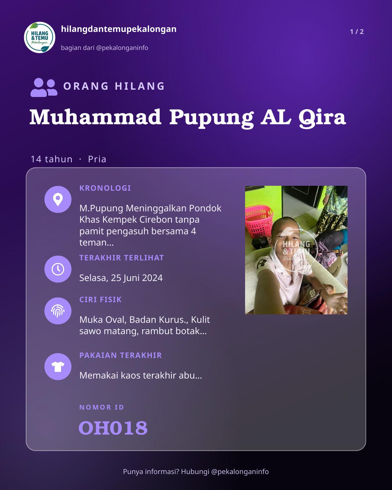 Slide 1 laporan Muhammad Pupung AL Qira