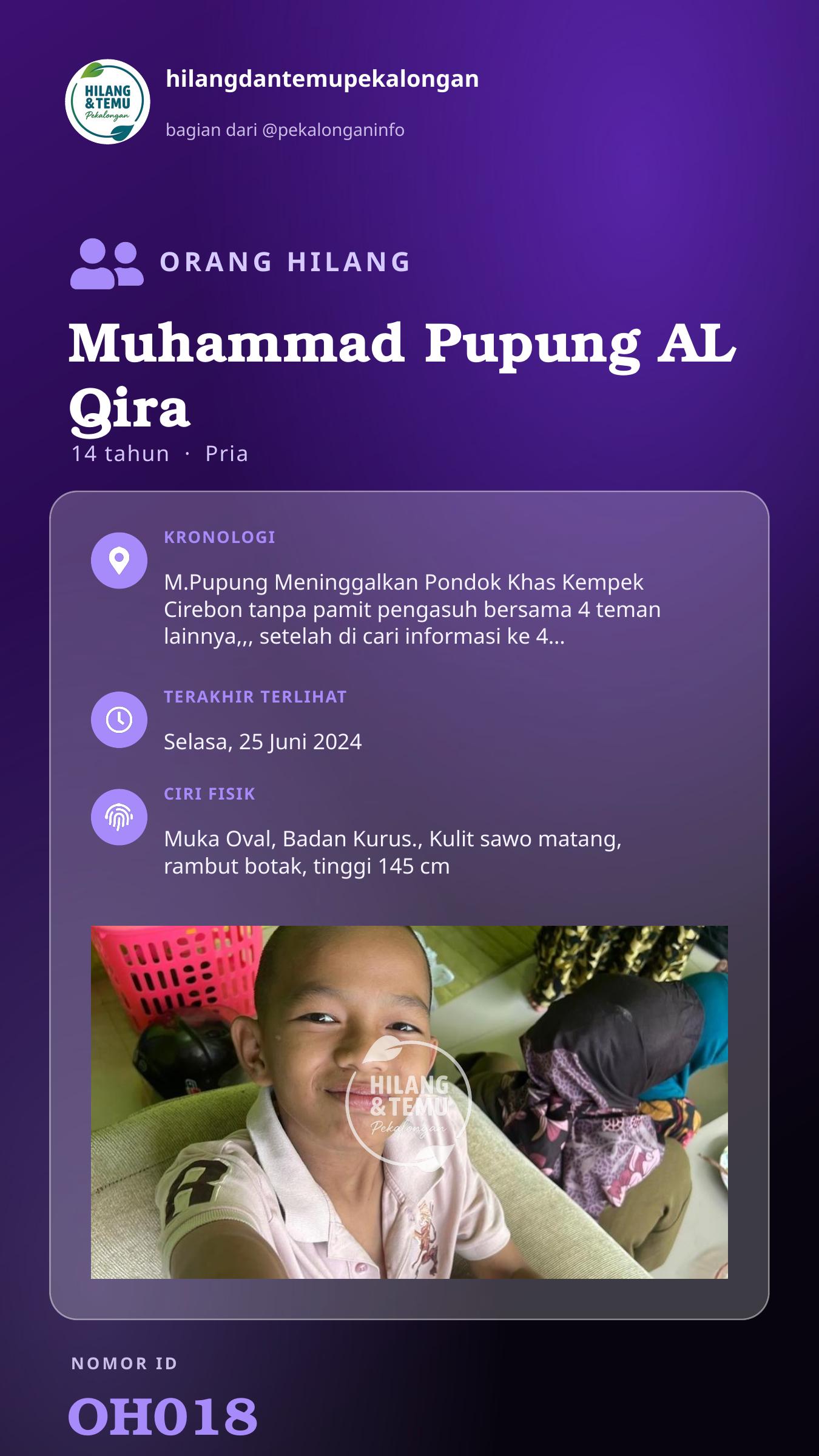 Story 9:16 laporan Muhammad Pupung AL Qira