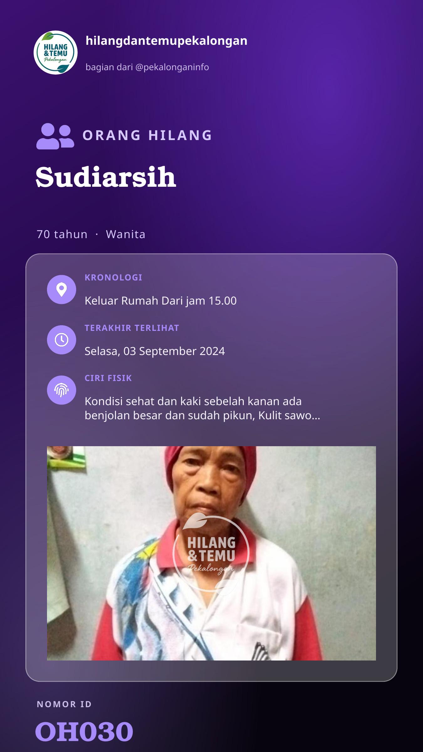 Story 9:16 laporan Sudiarsih