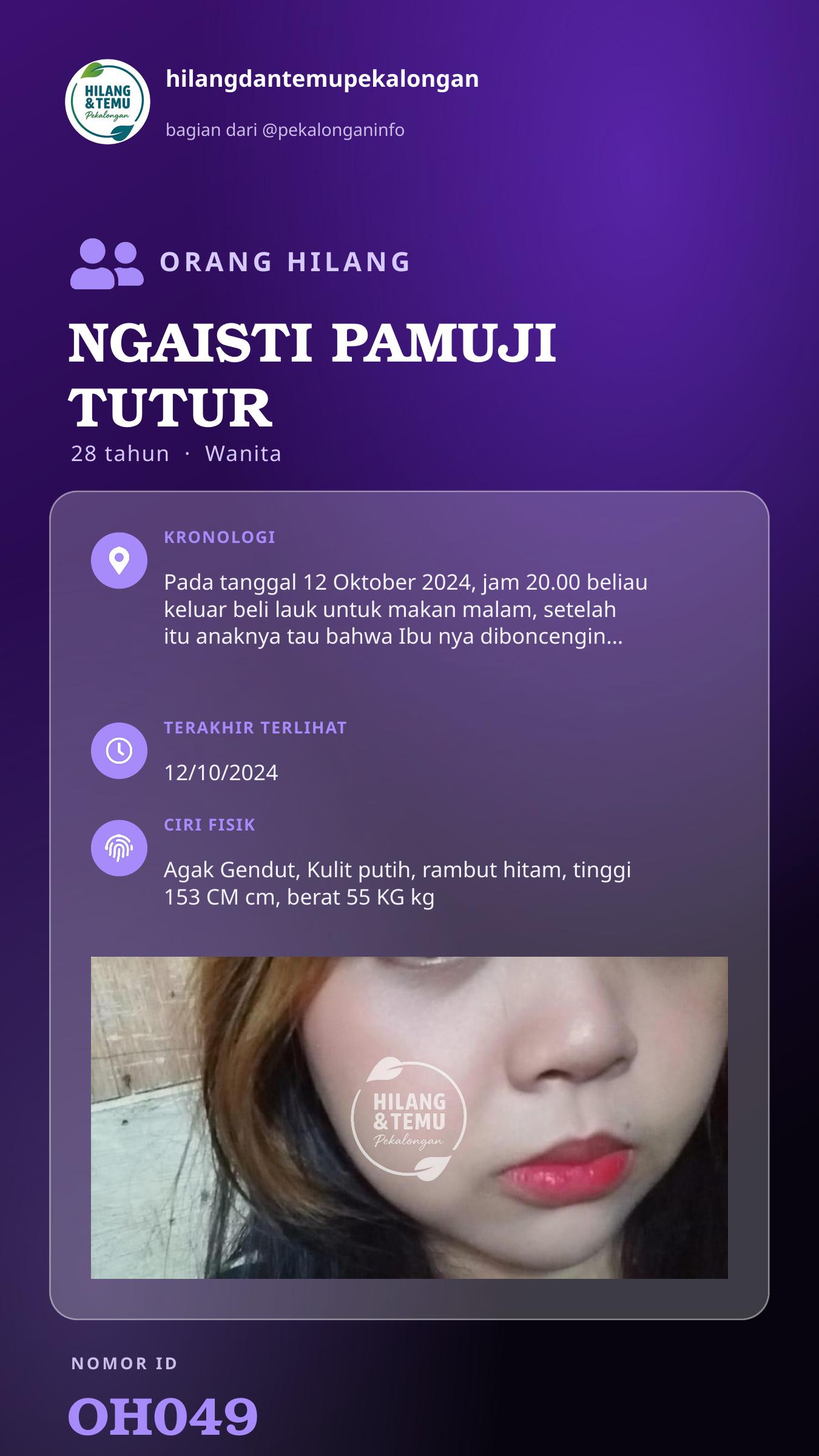 Story 9:16 laporan NGAISTI PAMUJI TUTUR