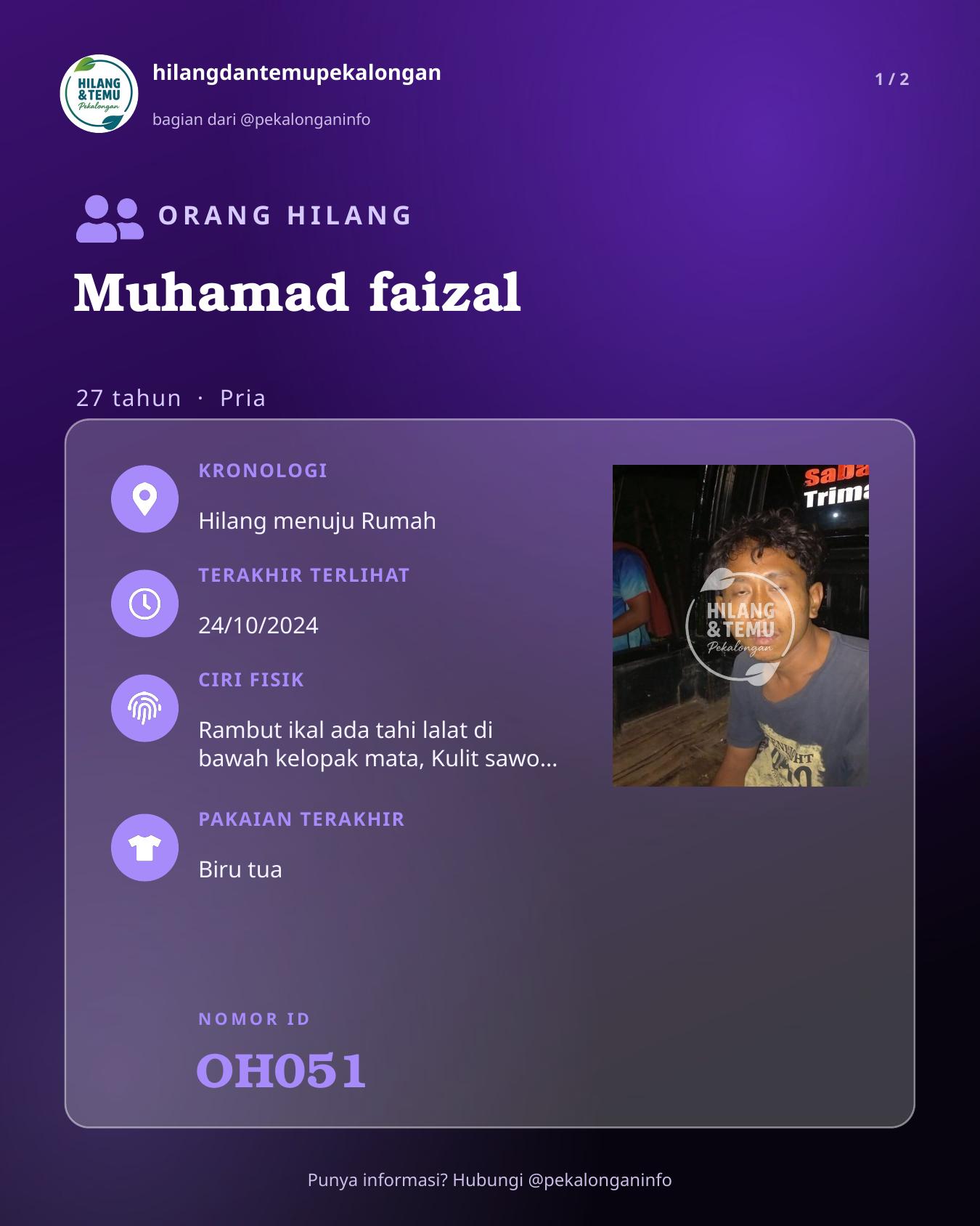 Slide 1 laporan Muhamad faizal