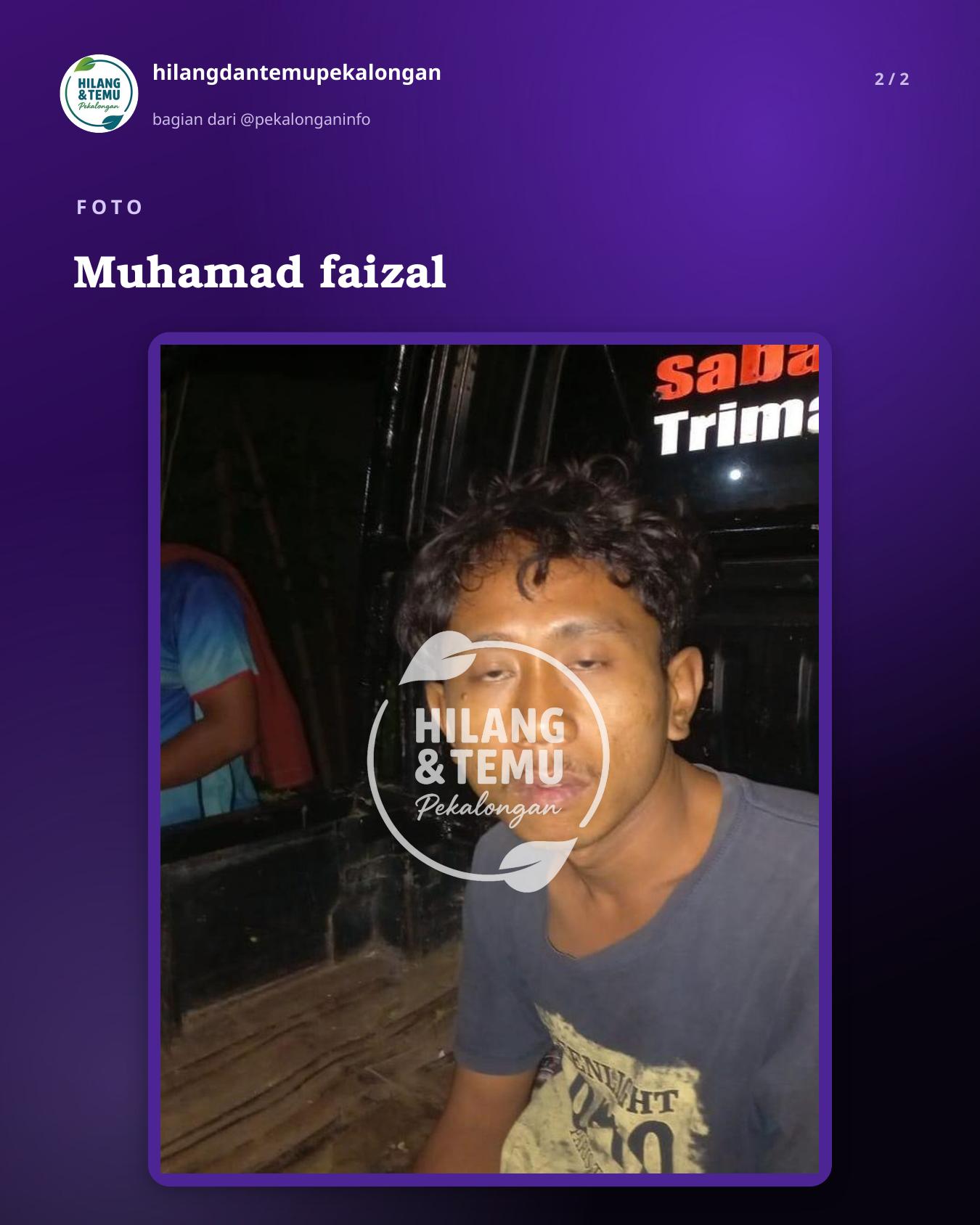 Slide 2 laporan Muhamad faizal