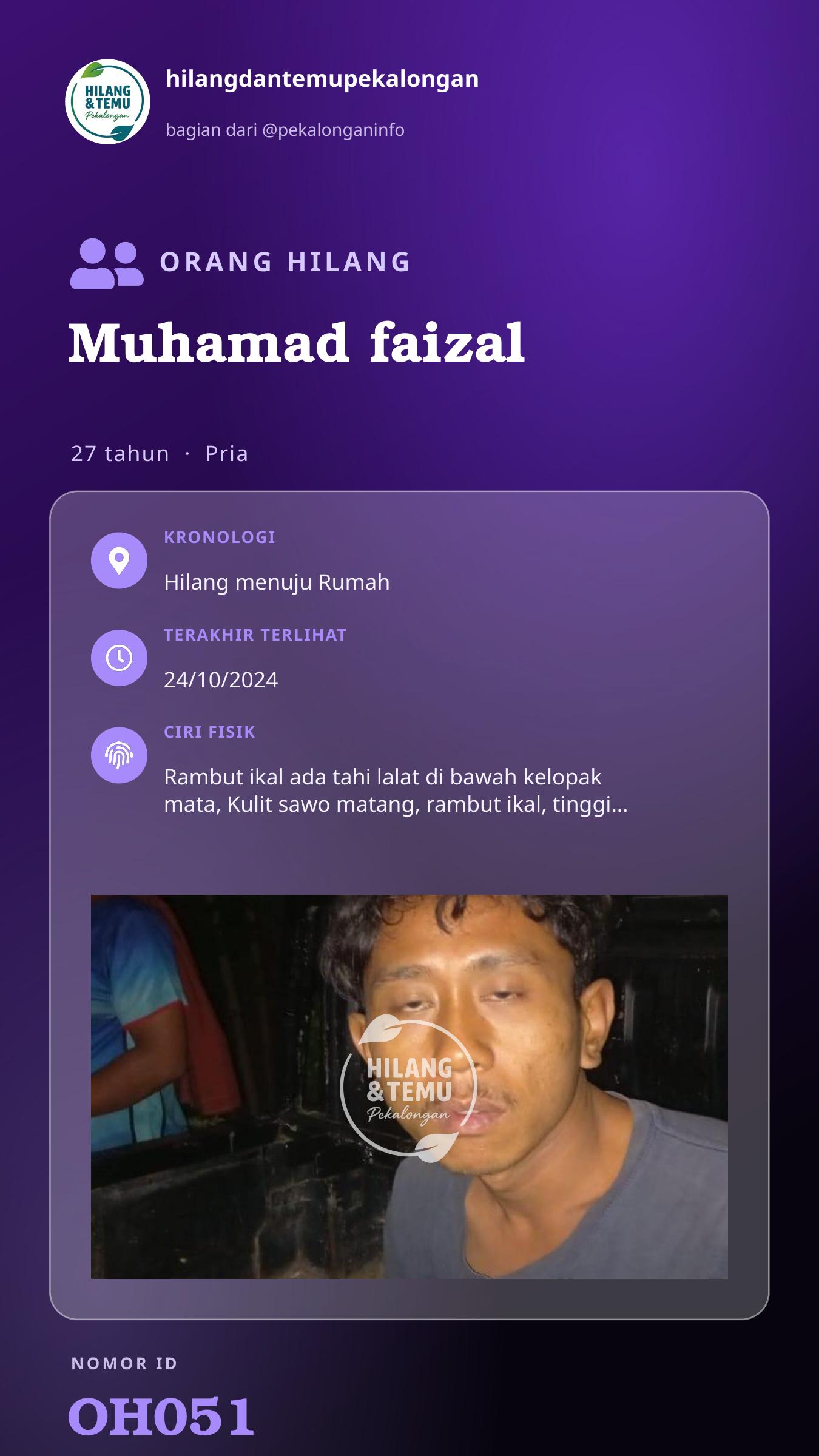 Story 9:16 laporan Muhamad faizal