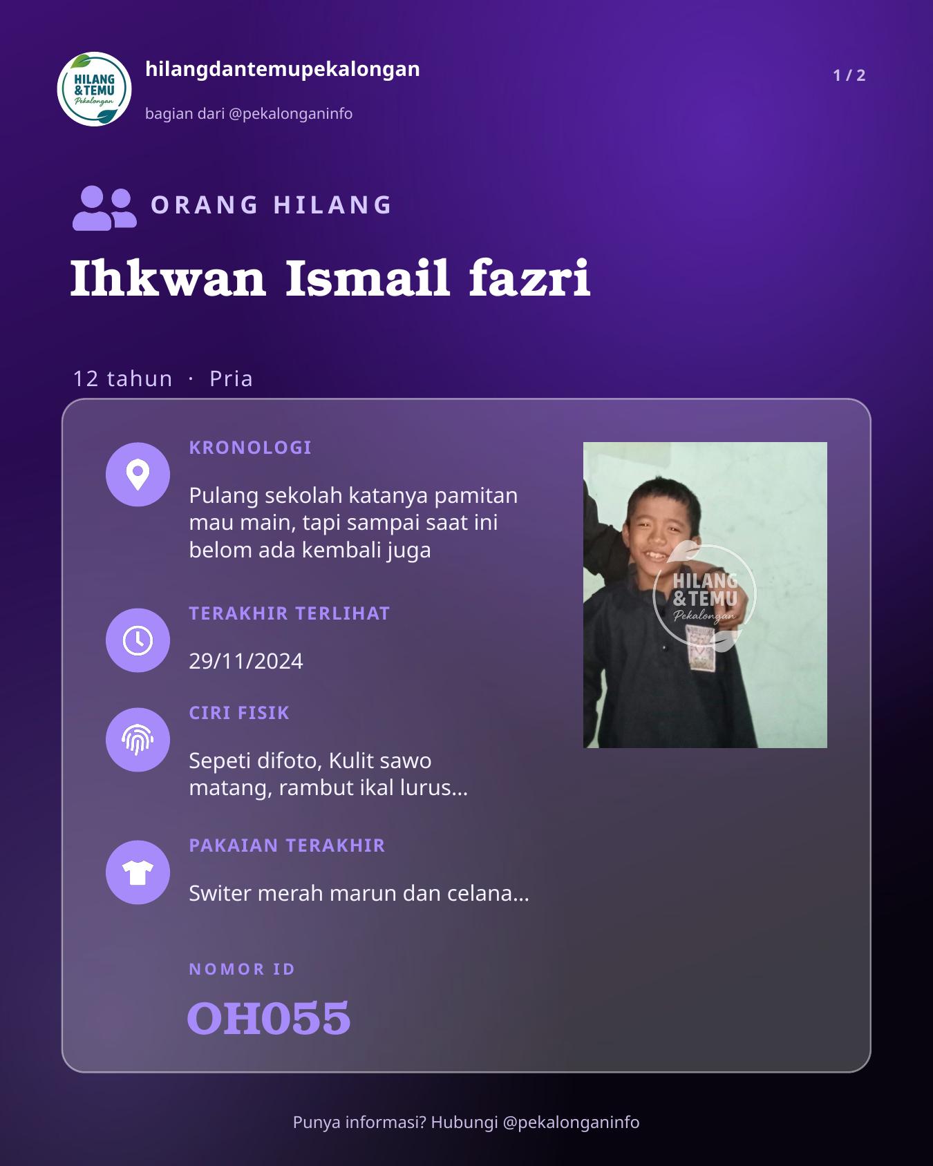 Slide 1 laporan Ihkwan Ismail fazri