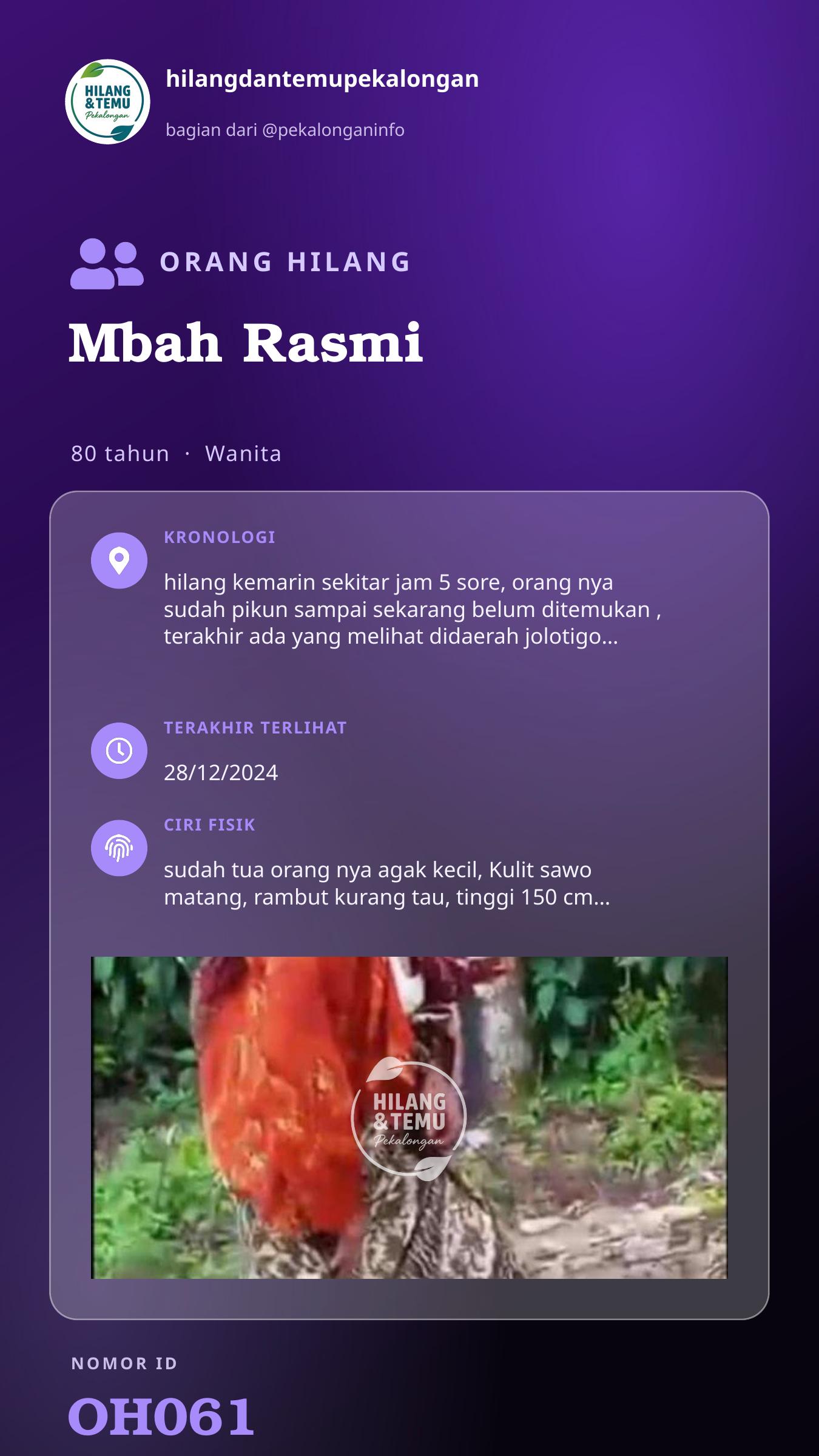 Story 9:16 laporan Mbah Rasmi