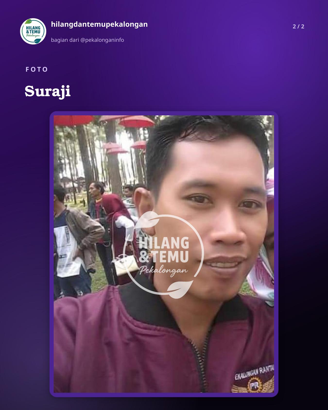 Slide 2 laporan Suraji