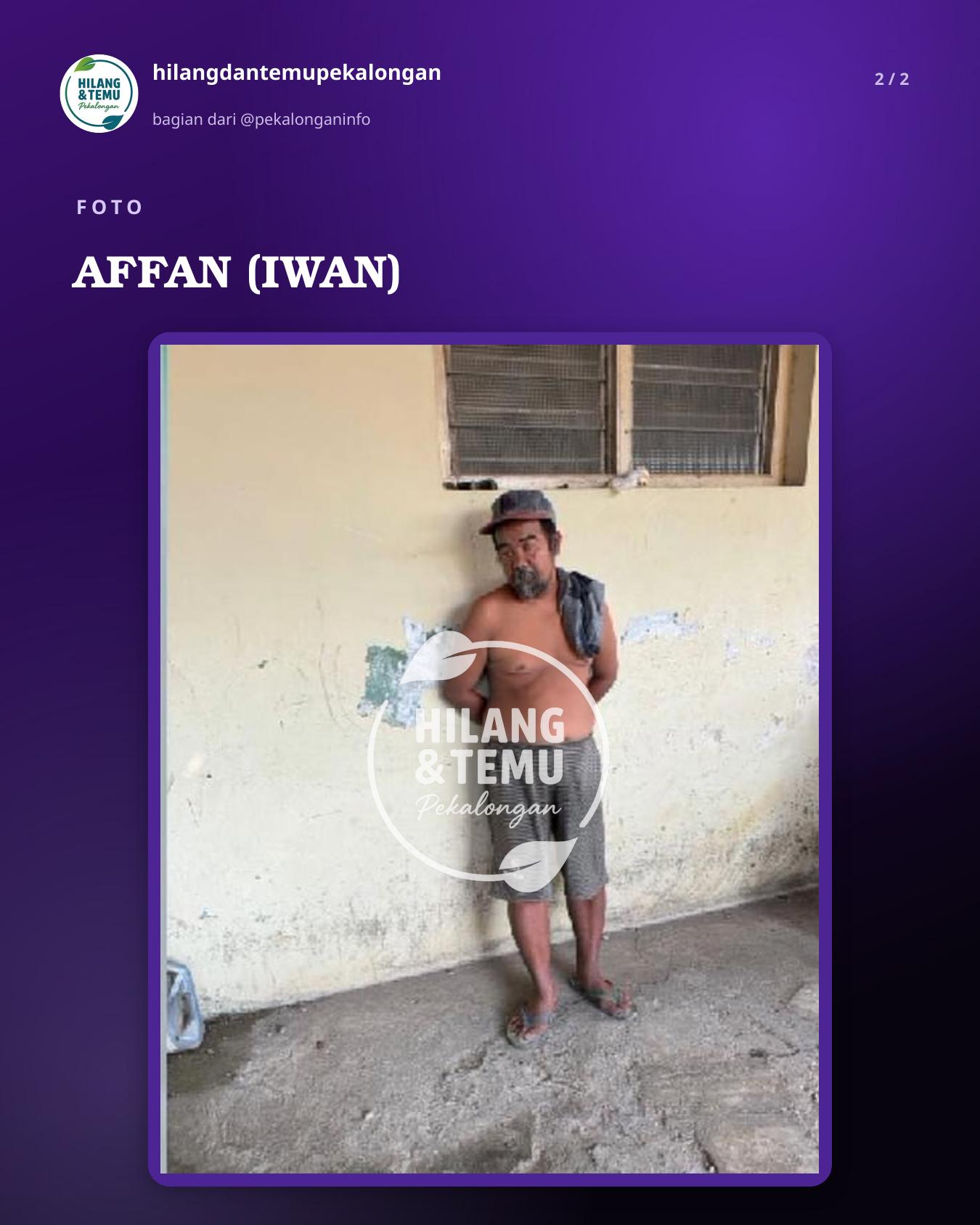 Slide 2 laporan AFFAN (IWAN)