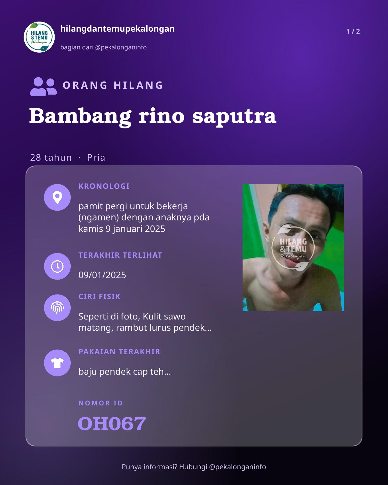 Slide 1 laporan Bambang rino saputra