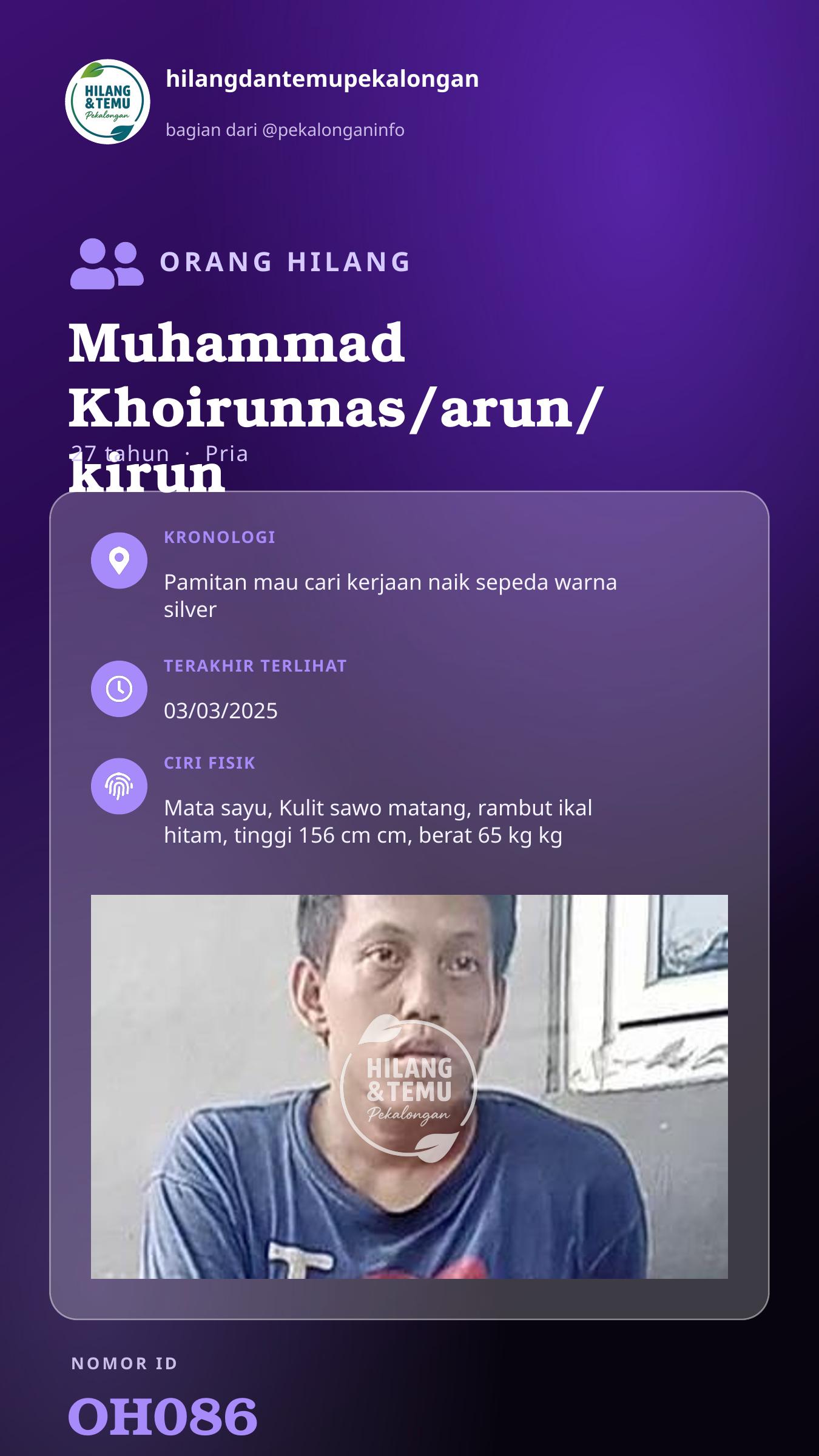 Story 9:16 laporan Muhammad Khoirunnas/arun/kirun