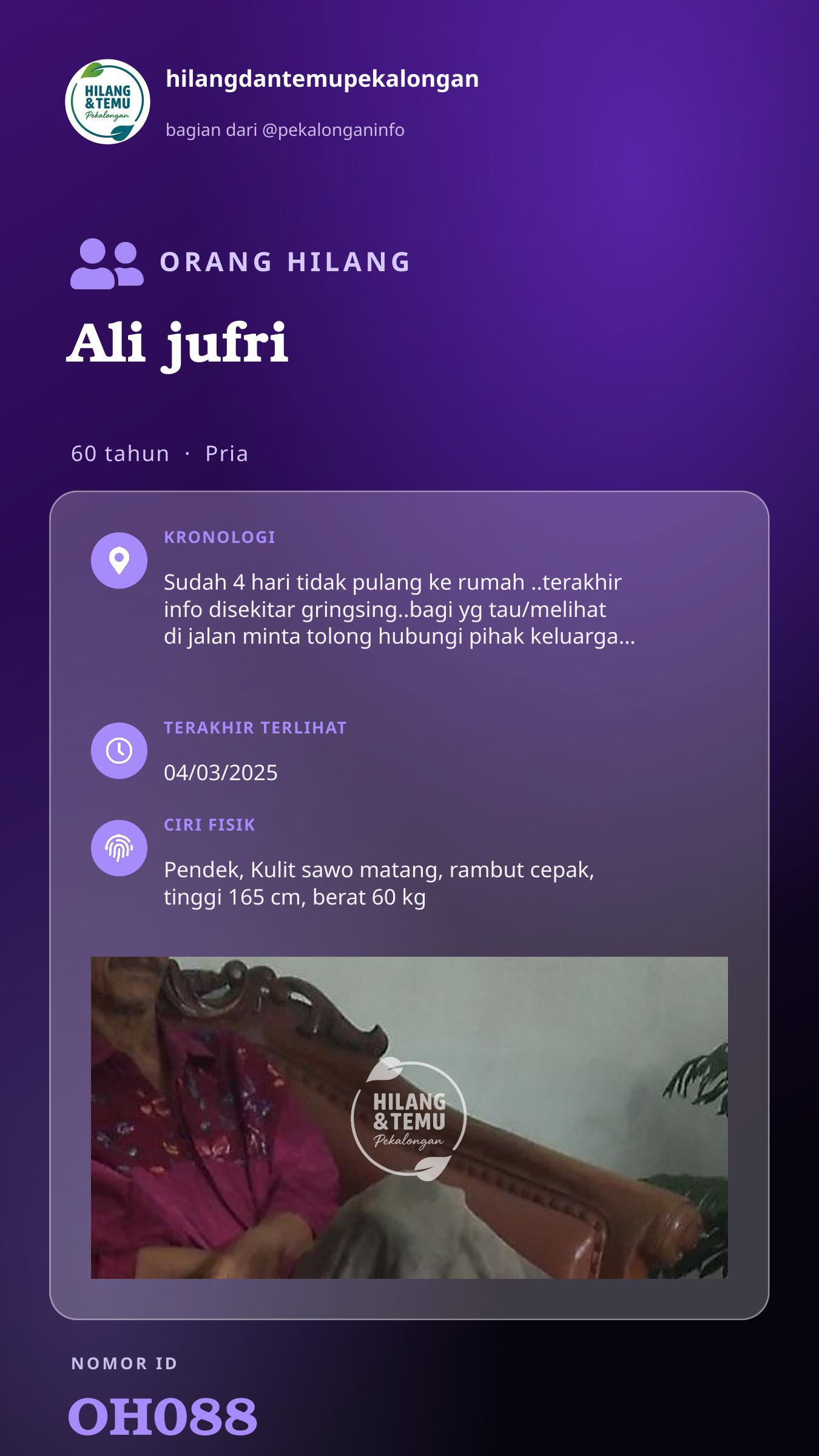 Story 9:16 laporan Ali jufri