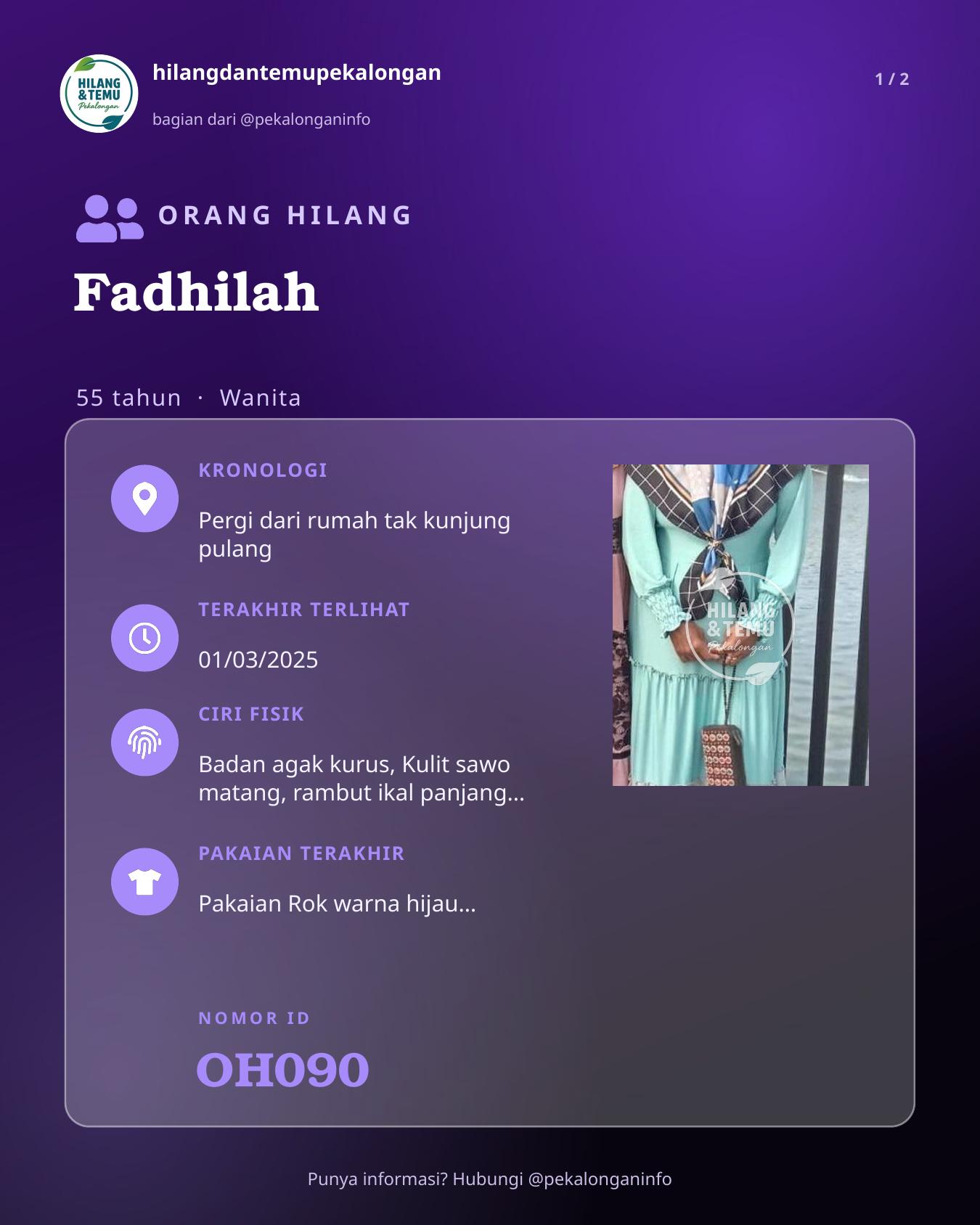 Slide 1 laporan Fadhilah