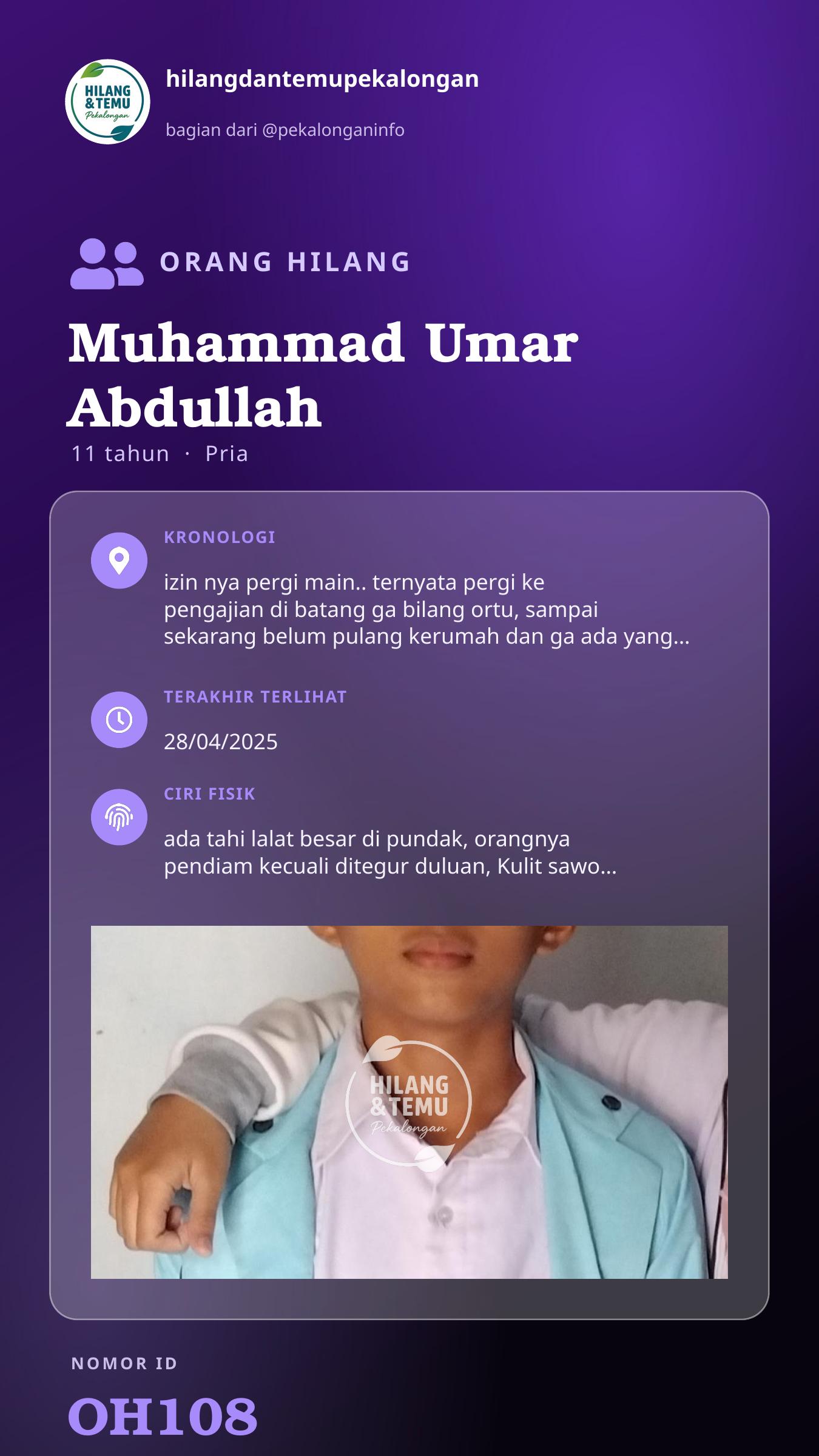 Story 9:16 laporan Muhammad Umar Abdullah
