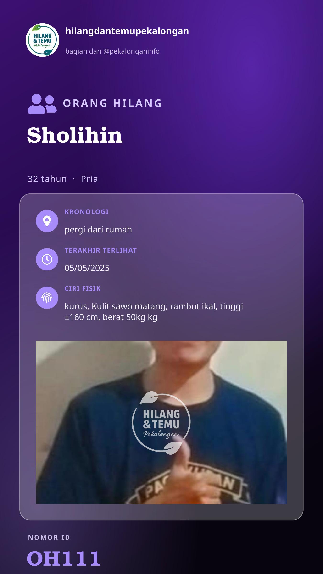 Story 9:16 laporan Sholihin