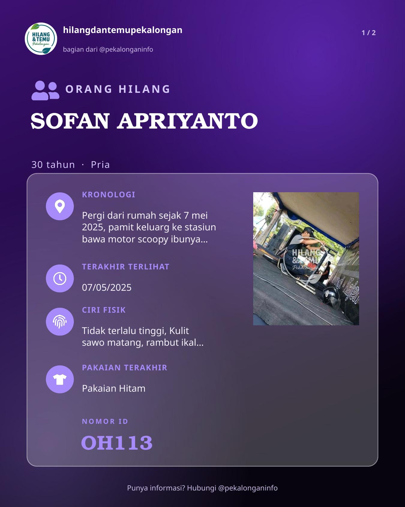 Slide 1 laporan SOFAN APRIYANTO