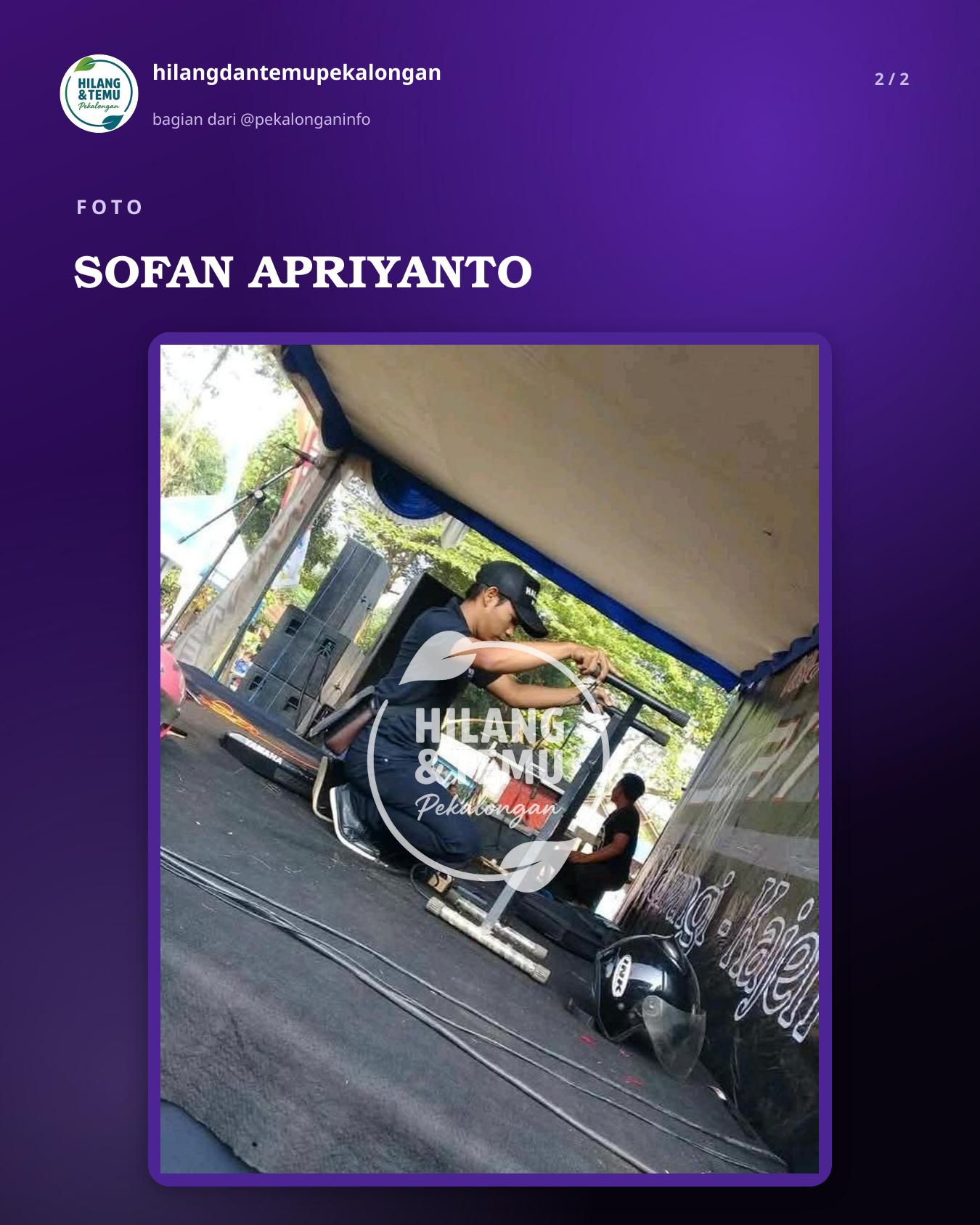 Slide 2 laporan SOFAN APRIYANTO