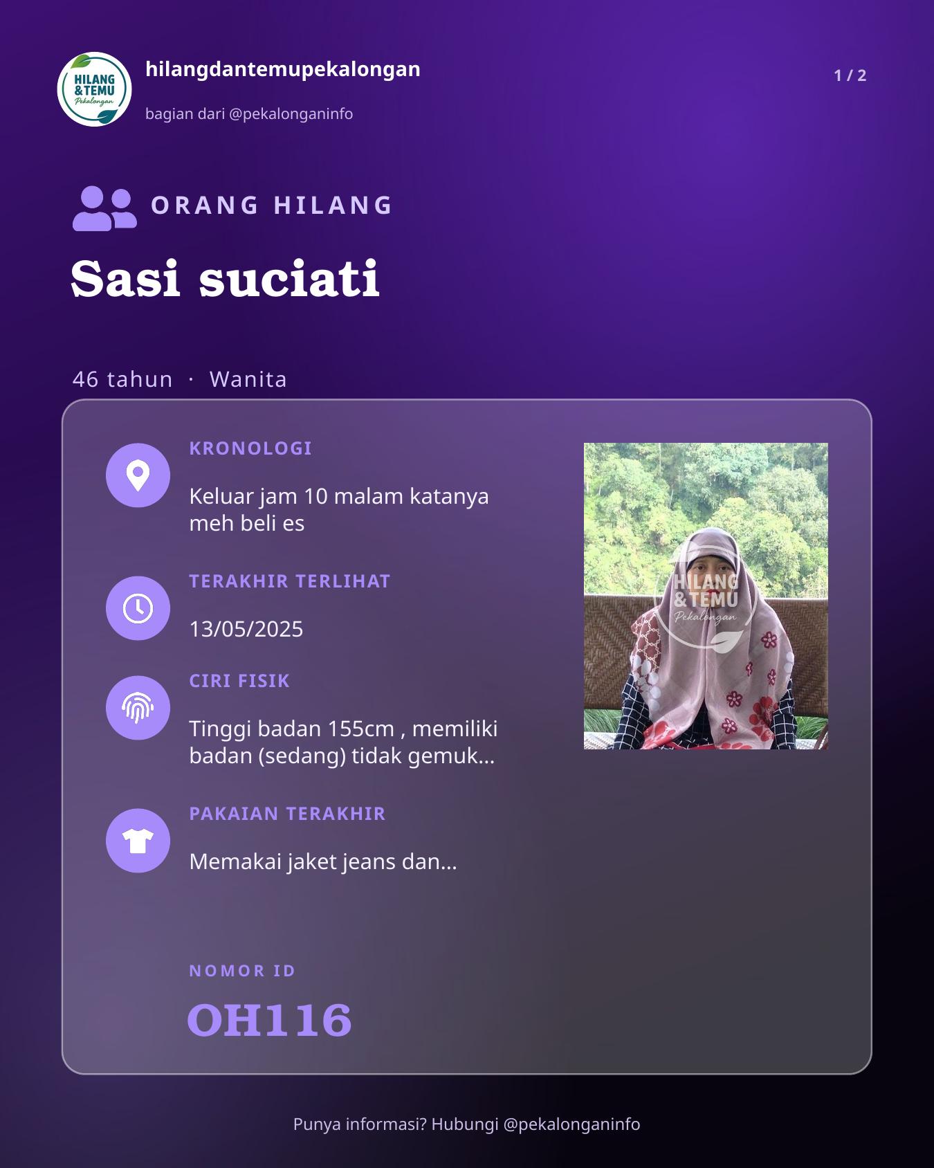 Slide 1 laporan Sasi suciati