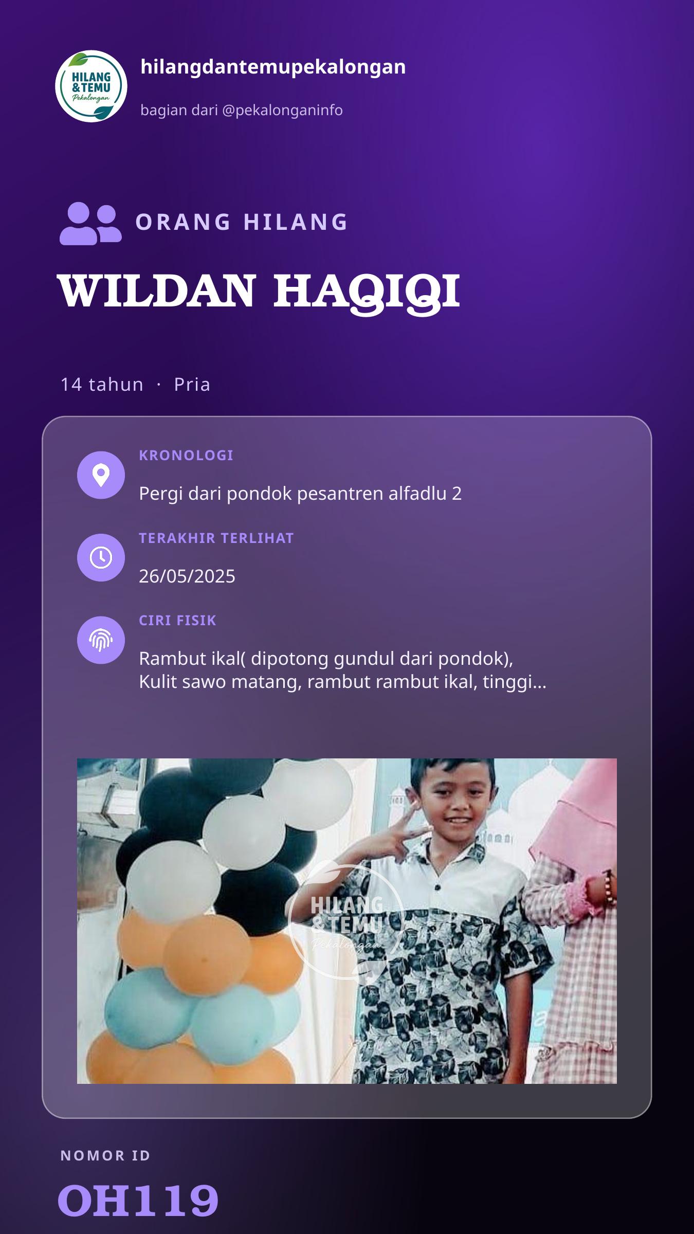 Story 9:16 laporan WILDAN HAQIQI
