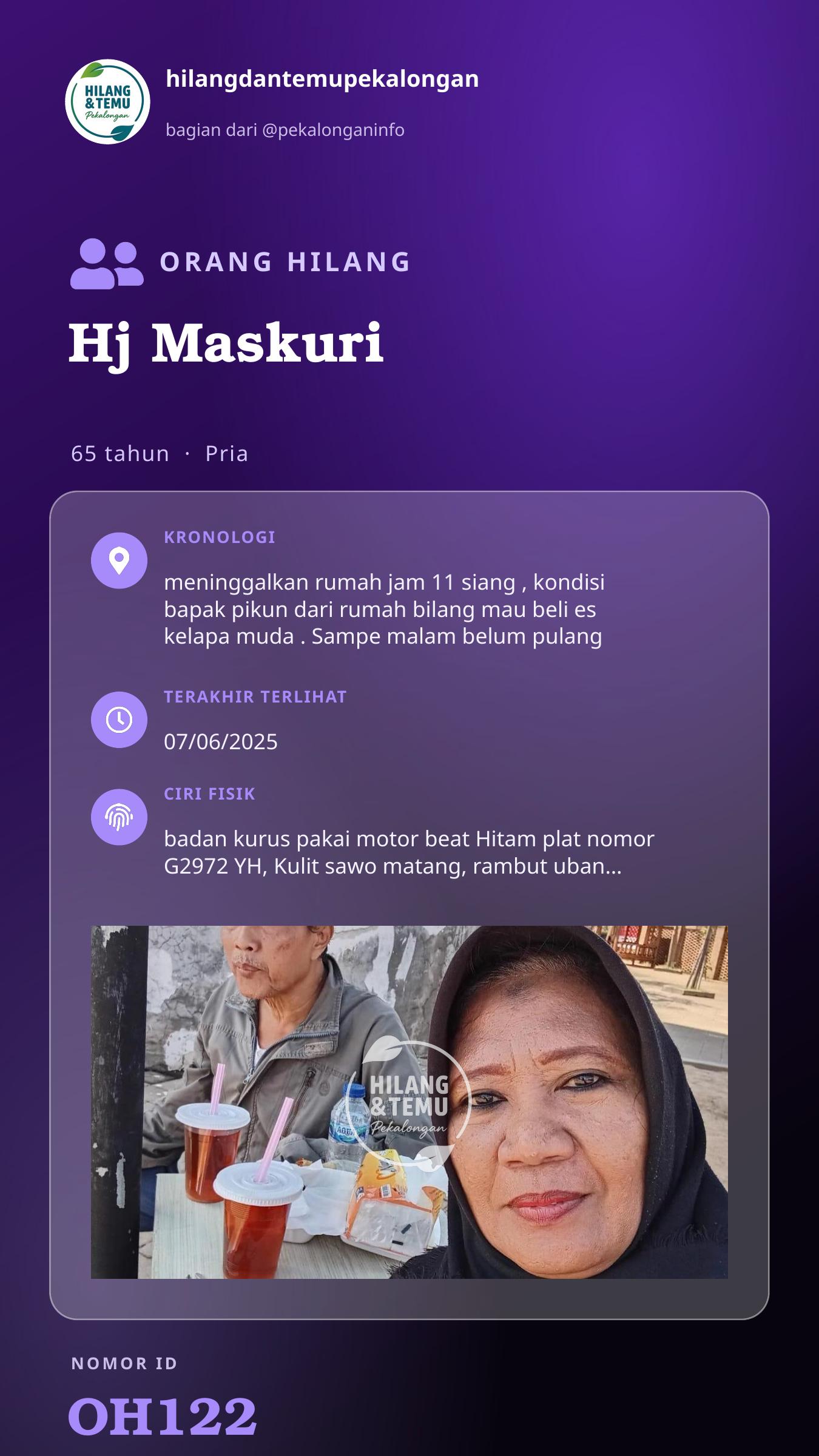 Story 9:16 laporan Hj Maskuri