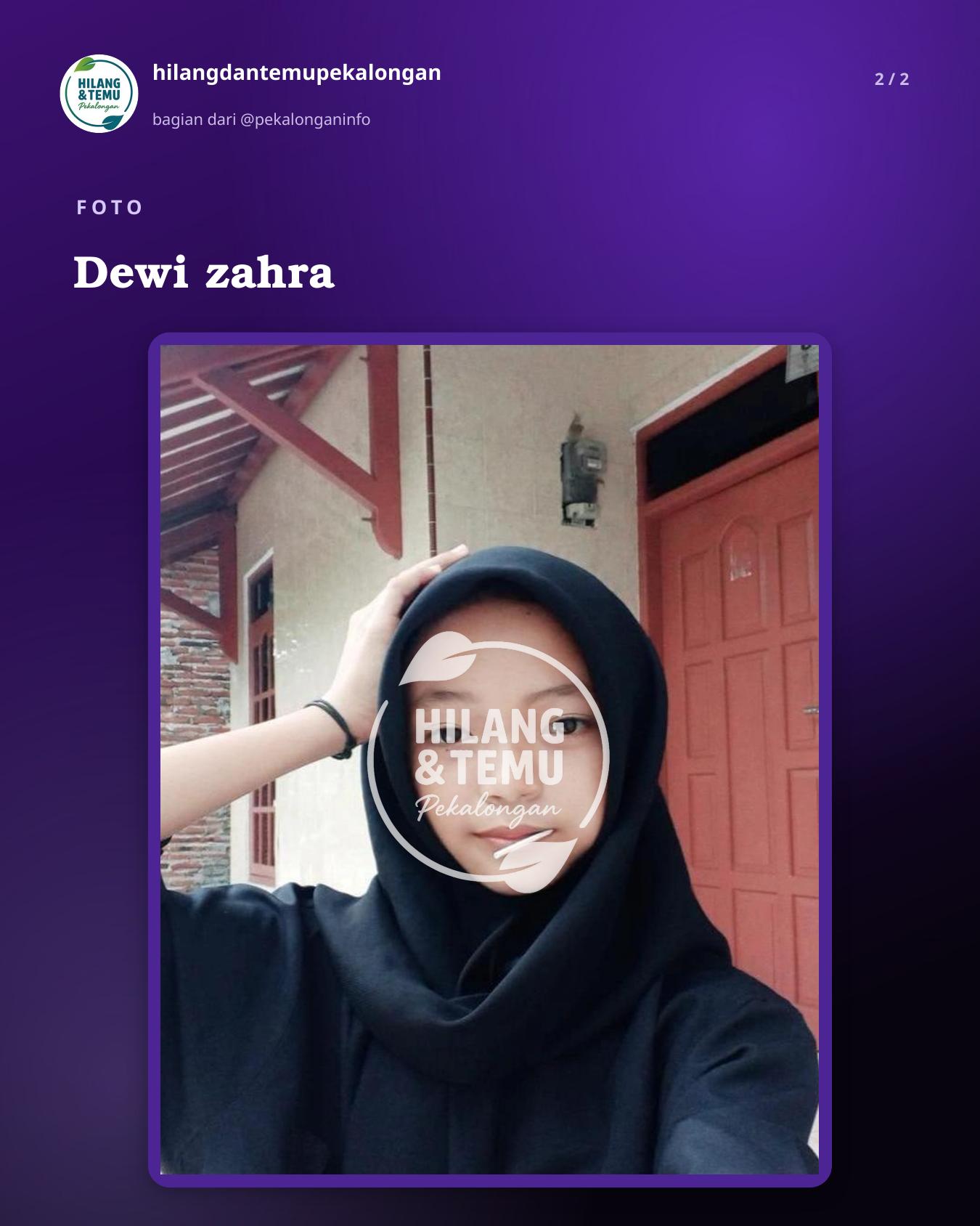 Slide 2 laporan Dewi zahra