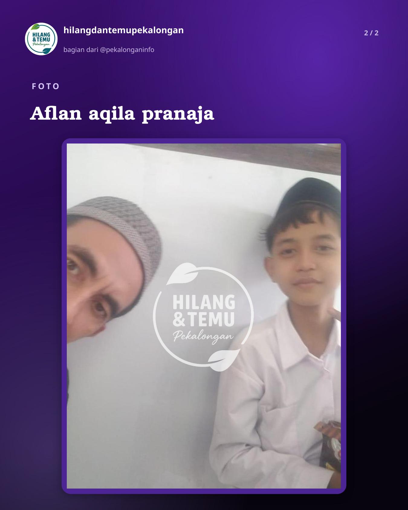 Slide 2 laporan Aflan aqila pranaja