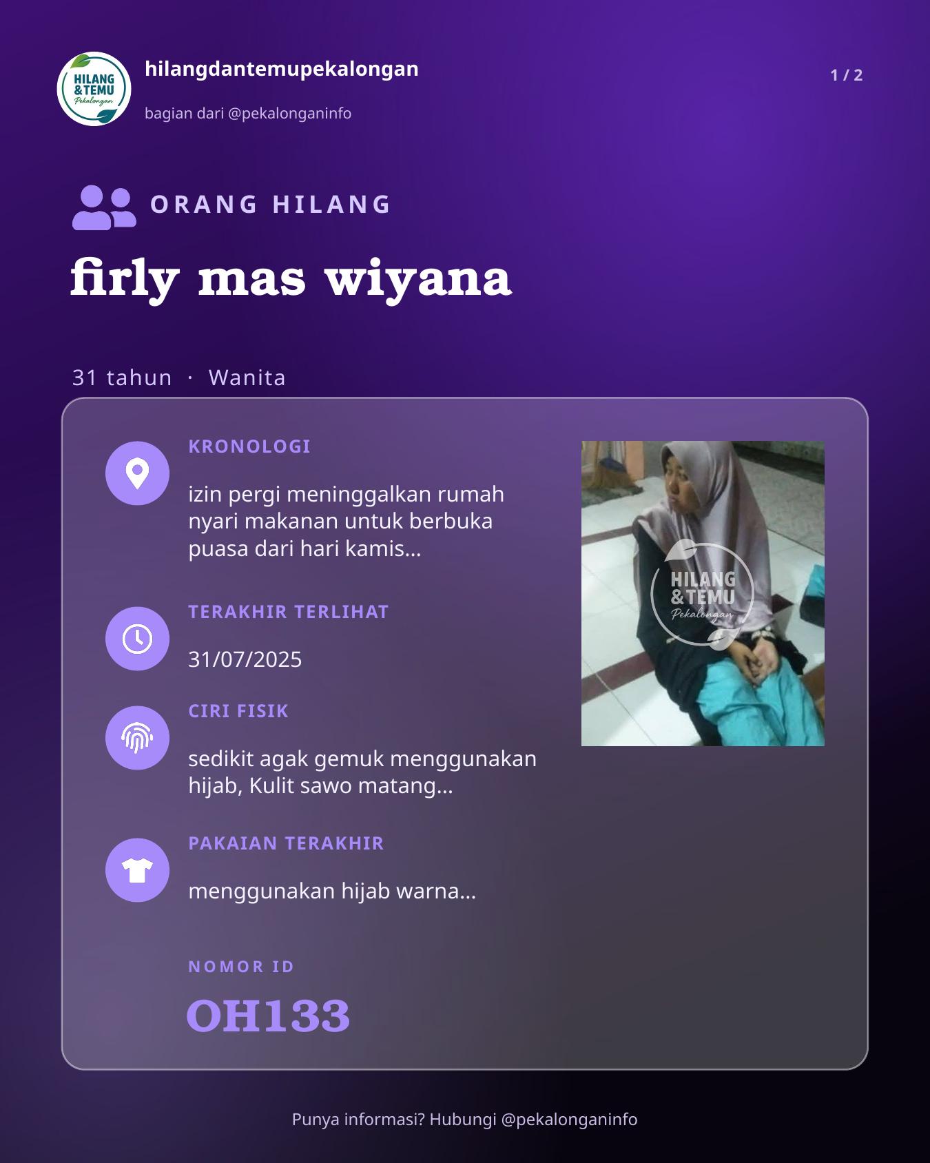Slide 1 laporan firly mas wiyana