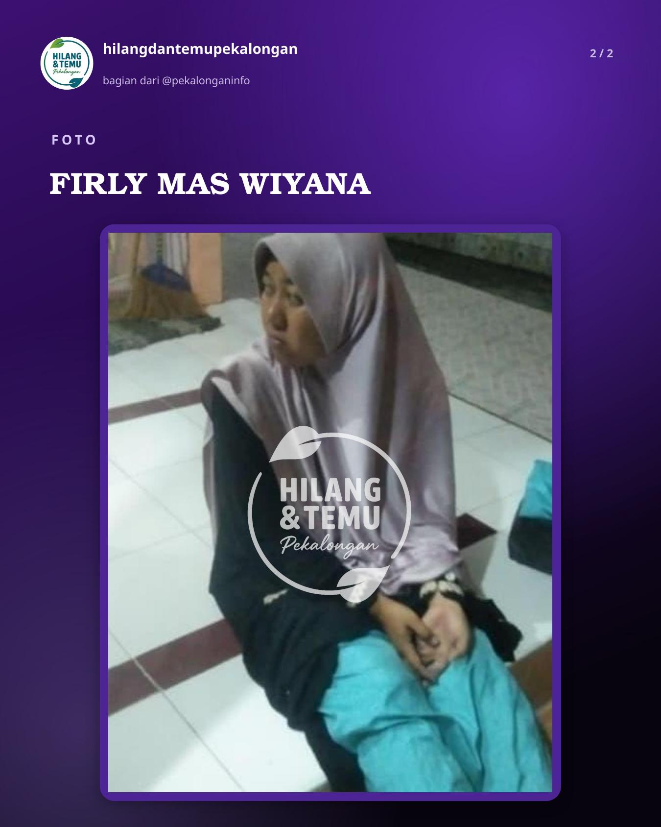 Slide 2 laporan FIRLY MAS WIYANA