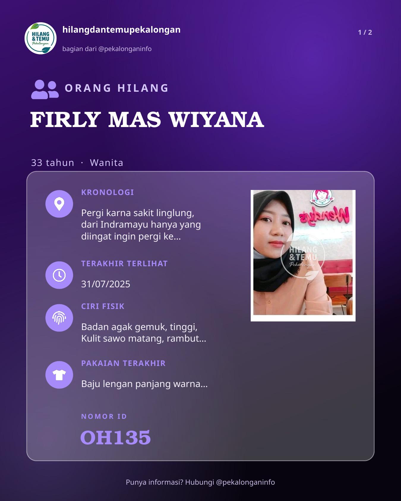 Slide 1 laporan FIRLY MAS WIYANA