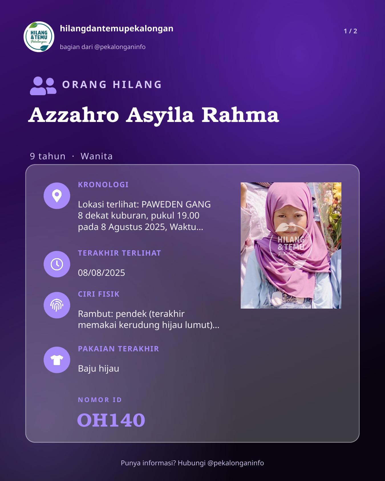 Slide 1 laporan Azzahro Asyila Rahma