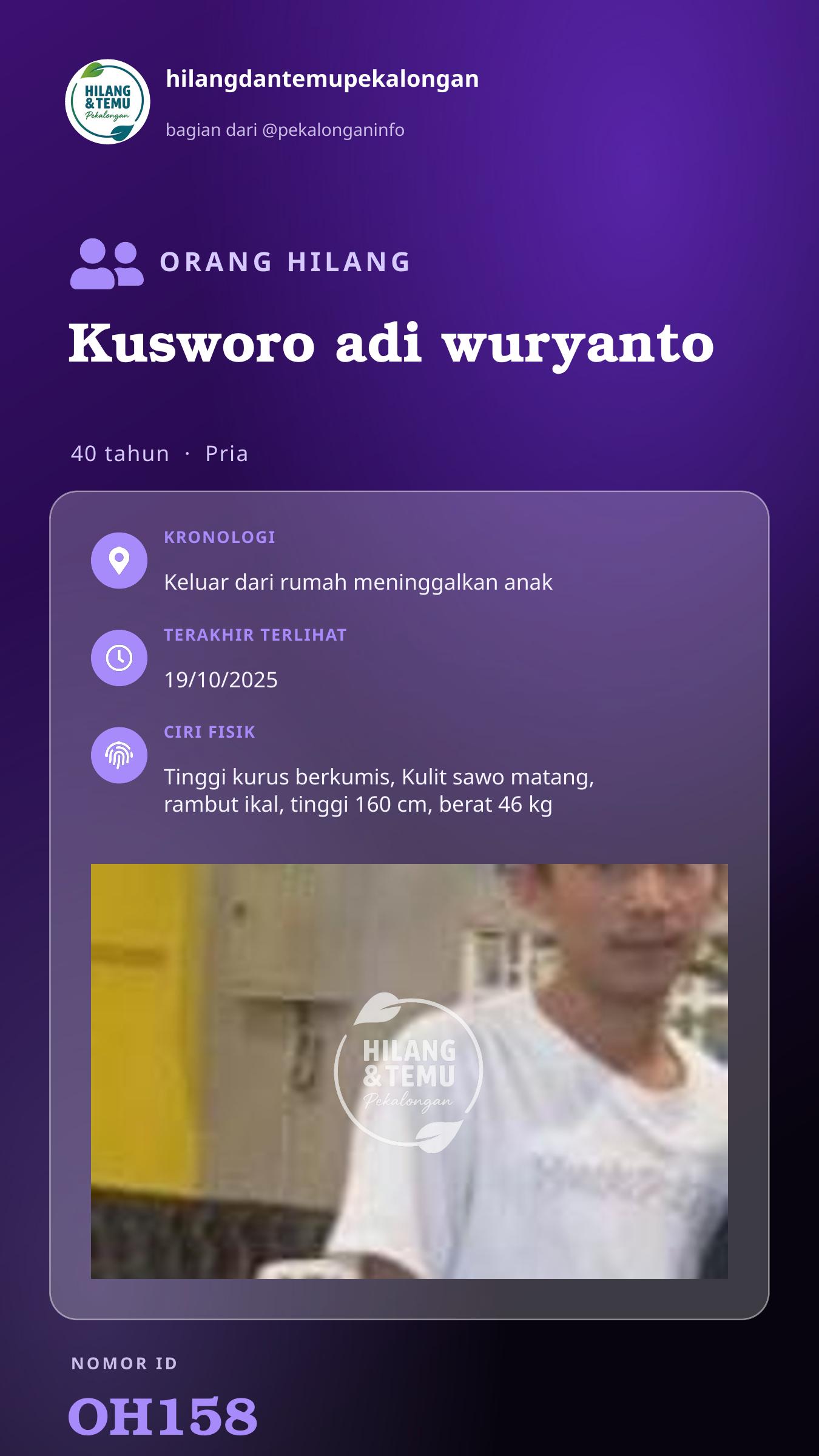 Story 9:16 laporan Kusworo adi wuryanto