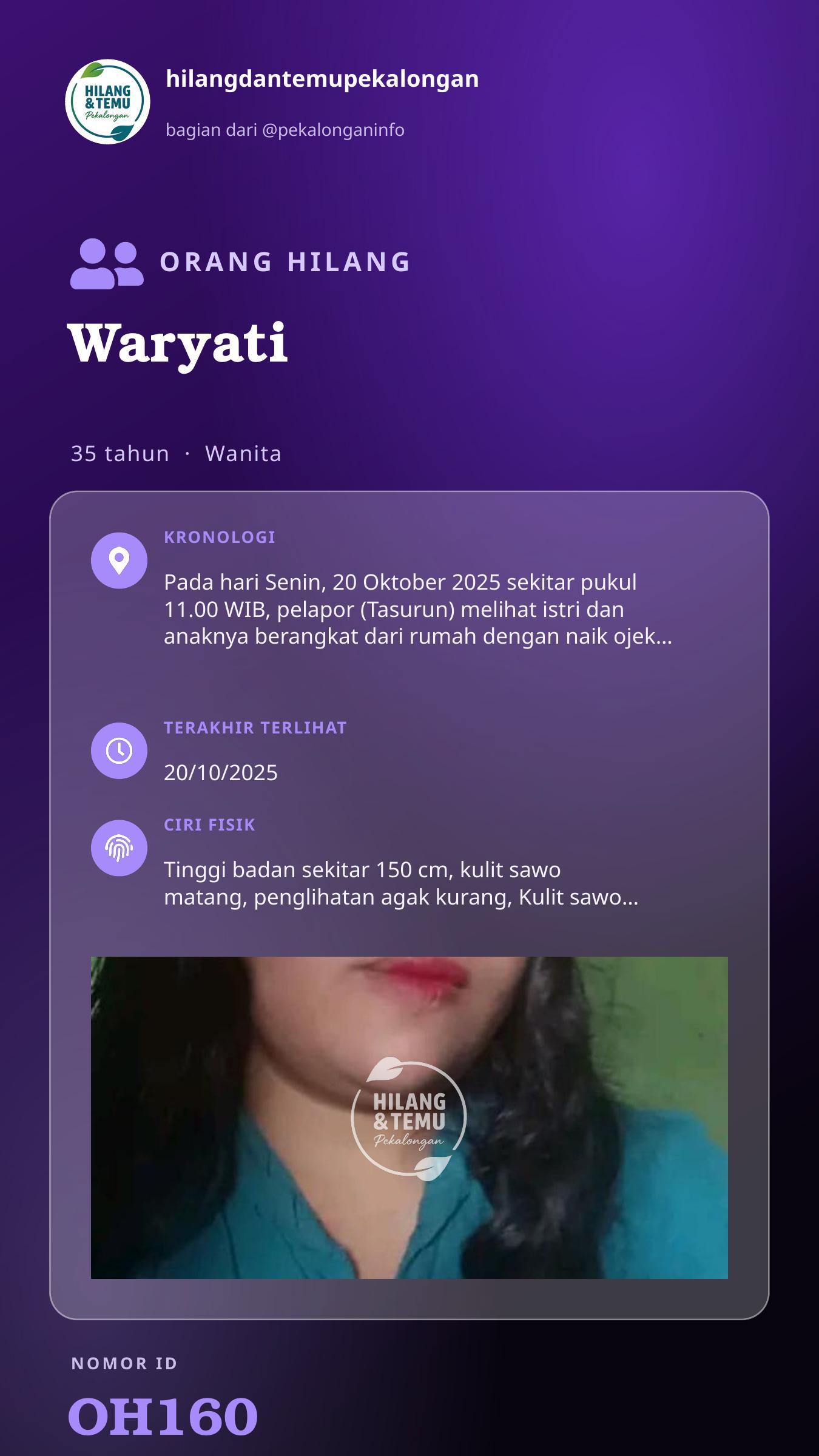 Story 9:16 laporan Waryati