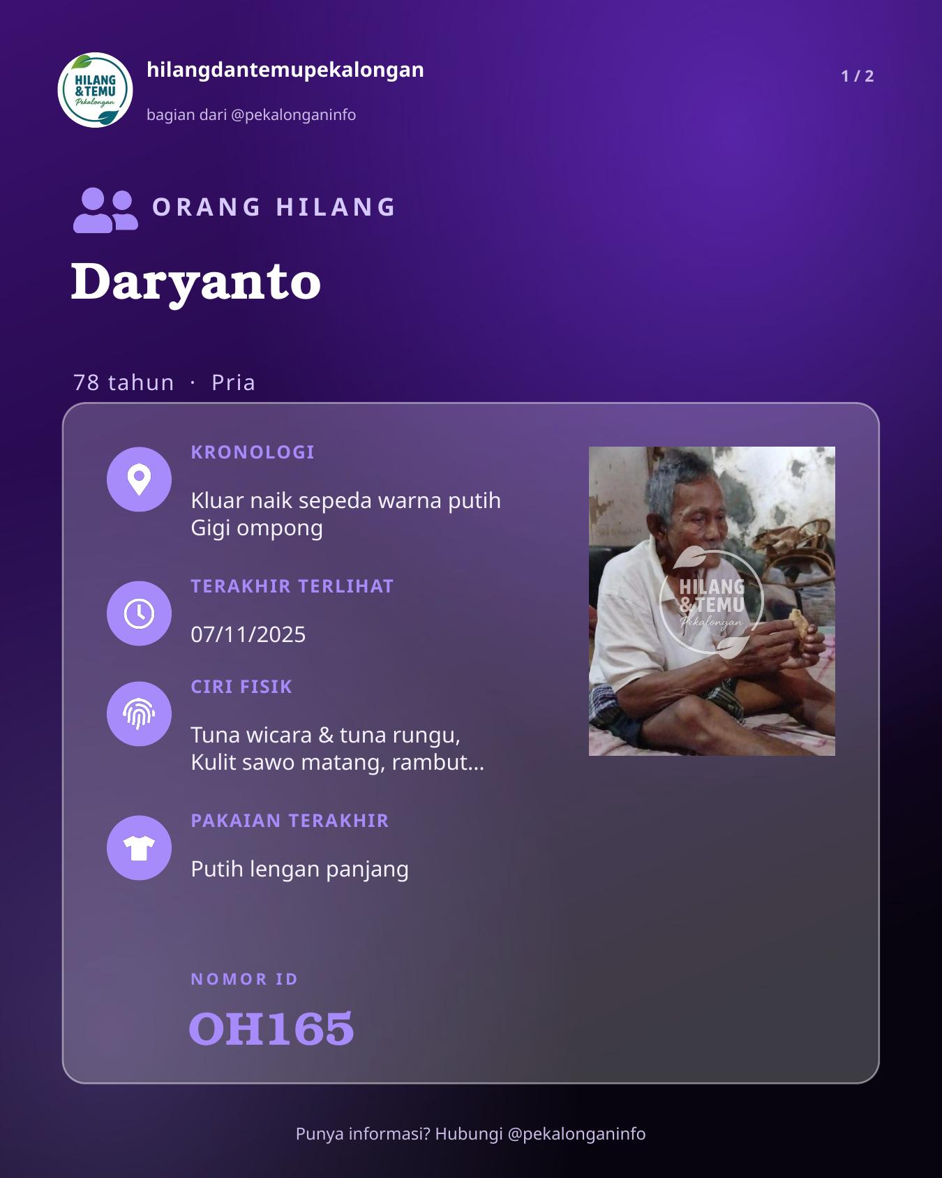 Slide 1 laporan Daryanto