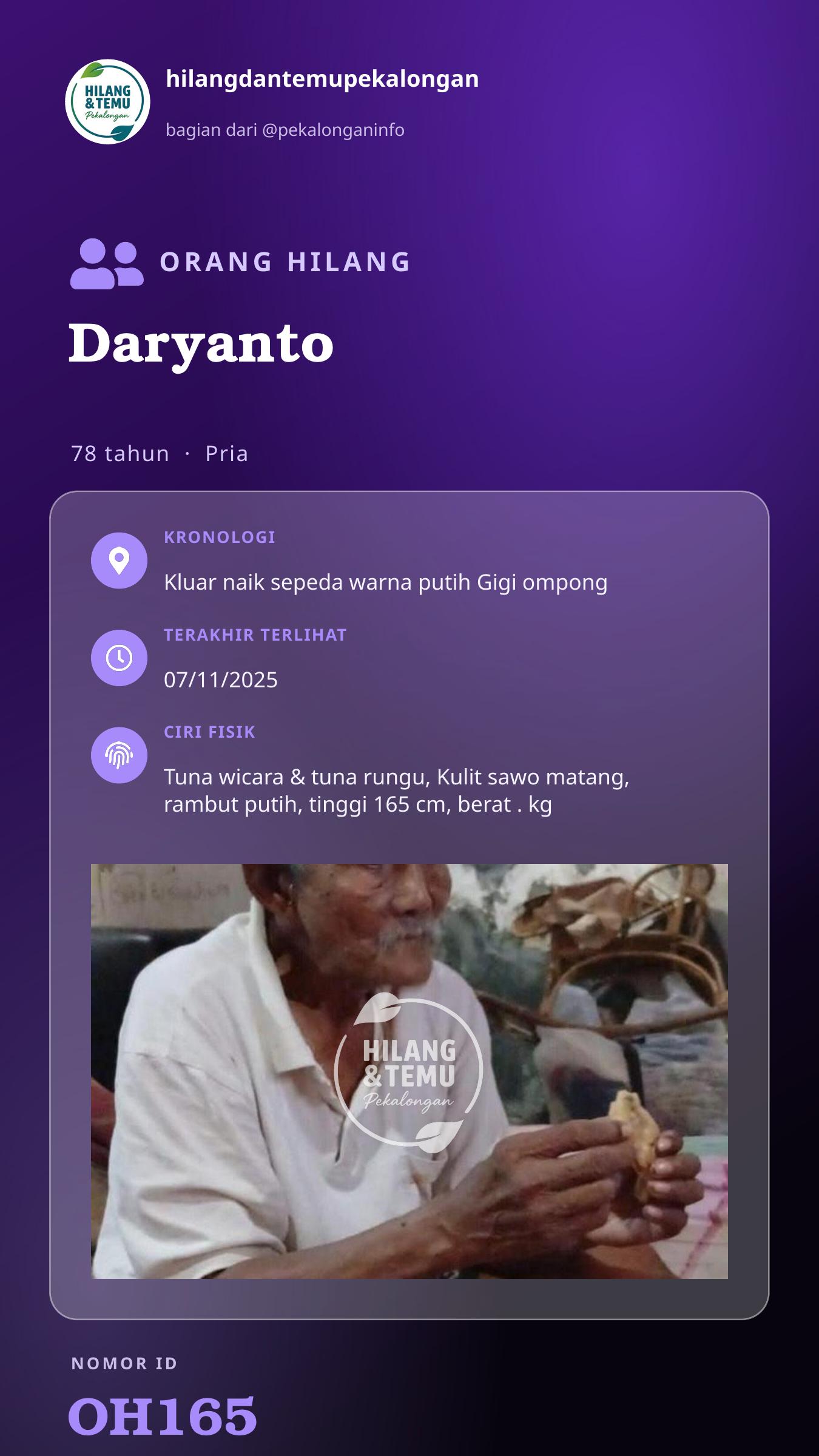 Story 9:16 laporan Daryanto