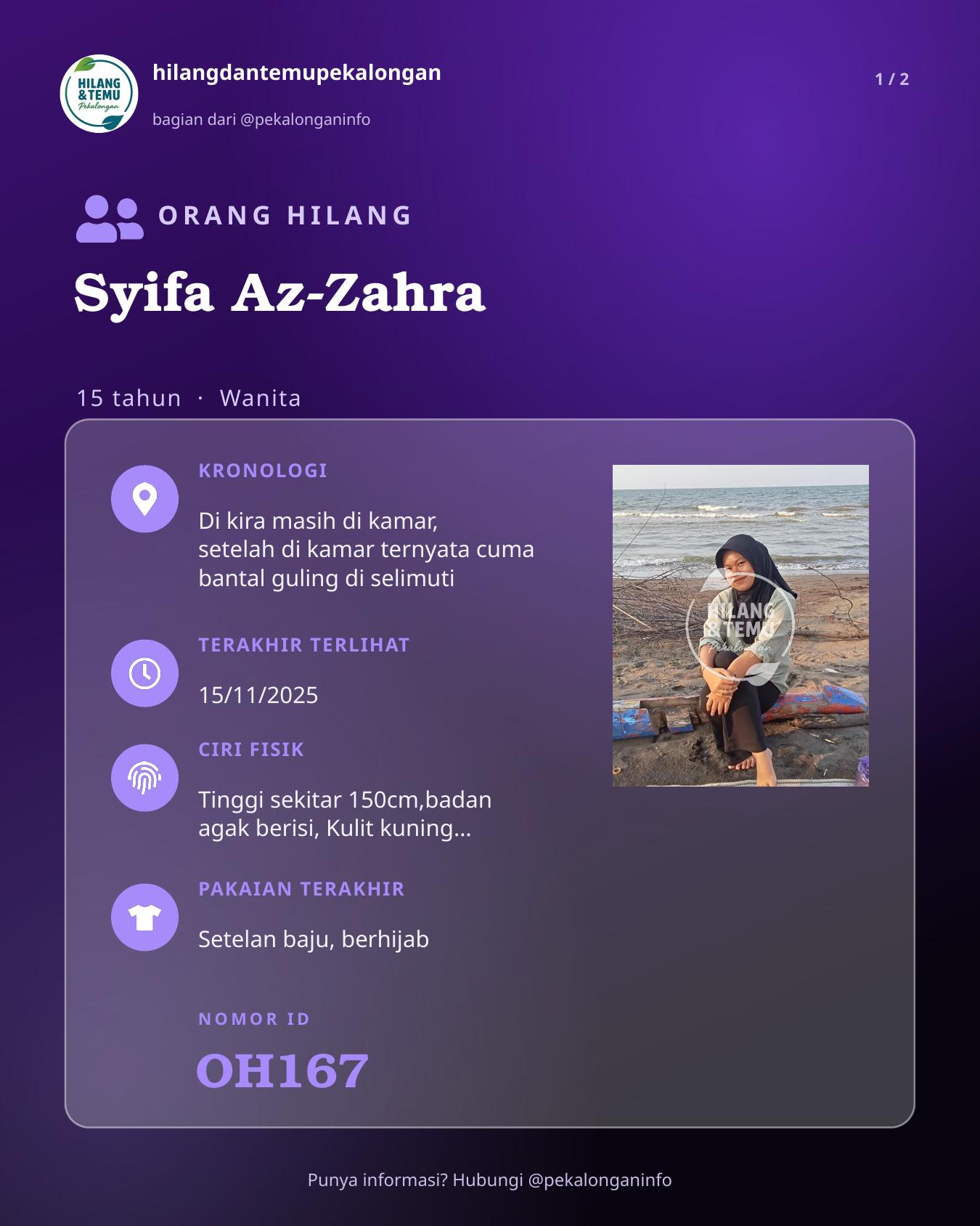 Slide 1 laporan Syifa Az-Zahra