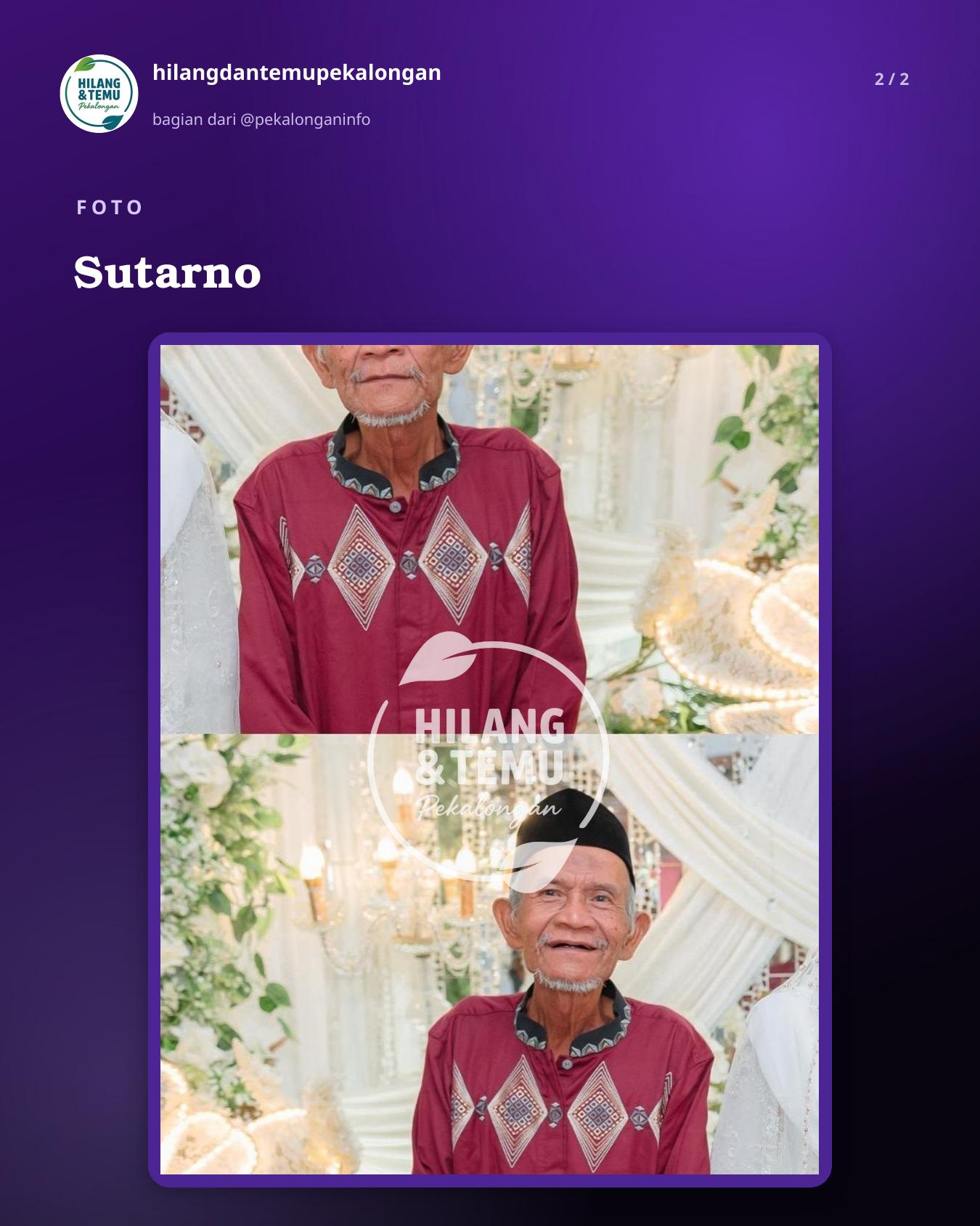 Slide 2 laporan Sutarno