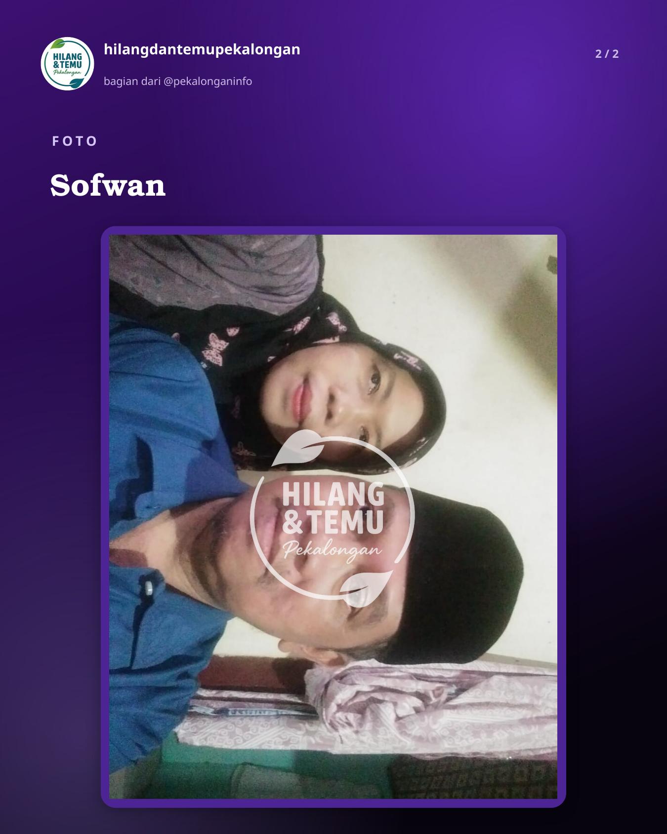 Slide 2 laporan Sofwan