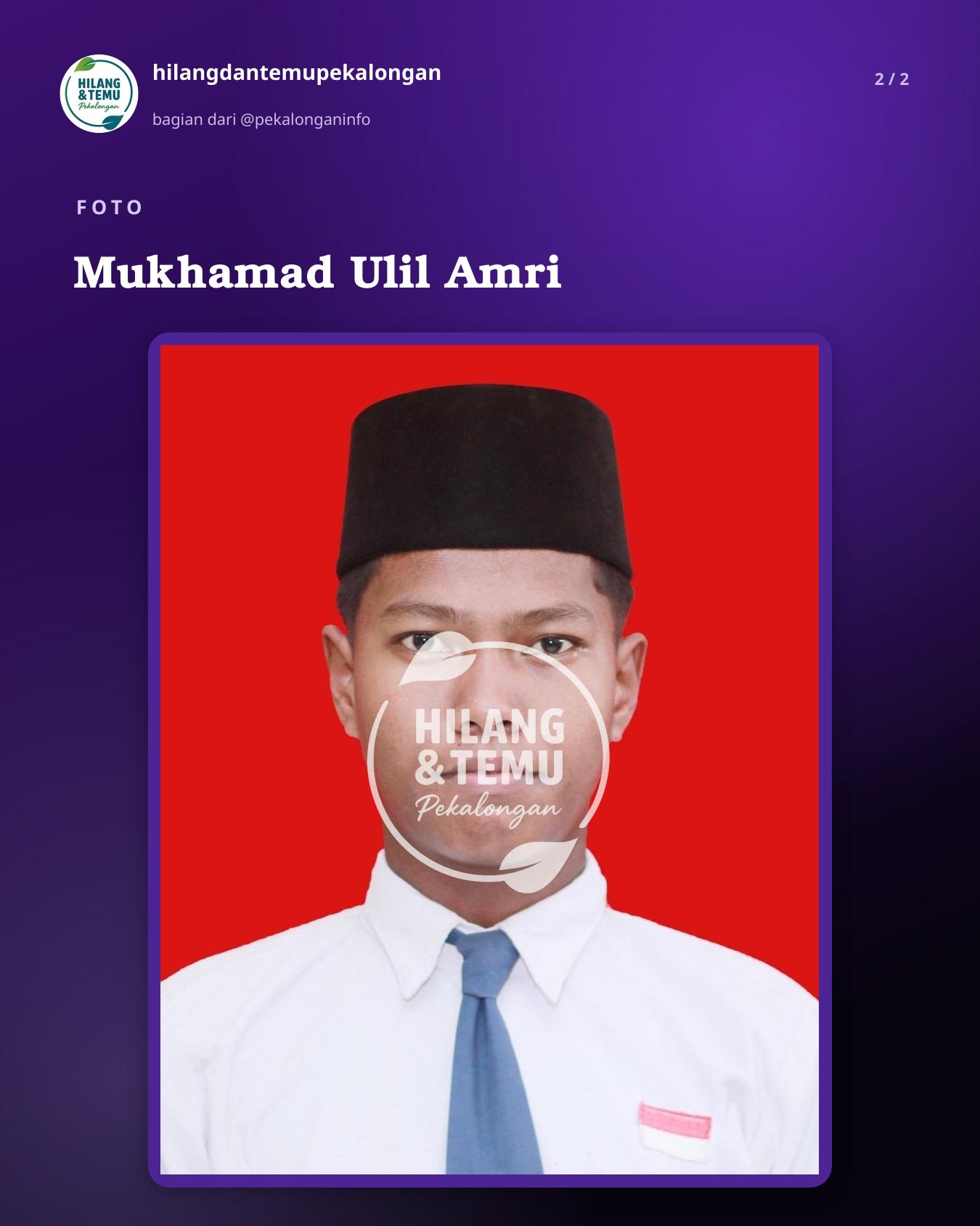 Slide 2 laporan Mukhamad Ulil Amri