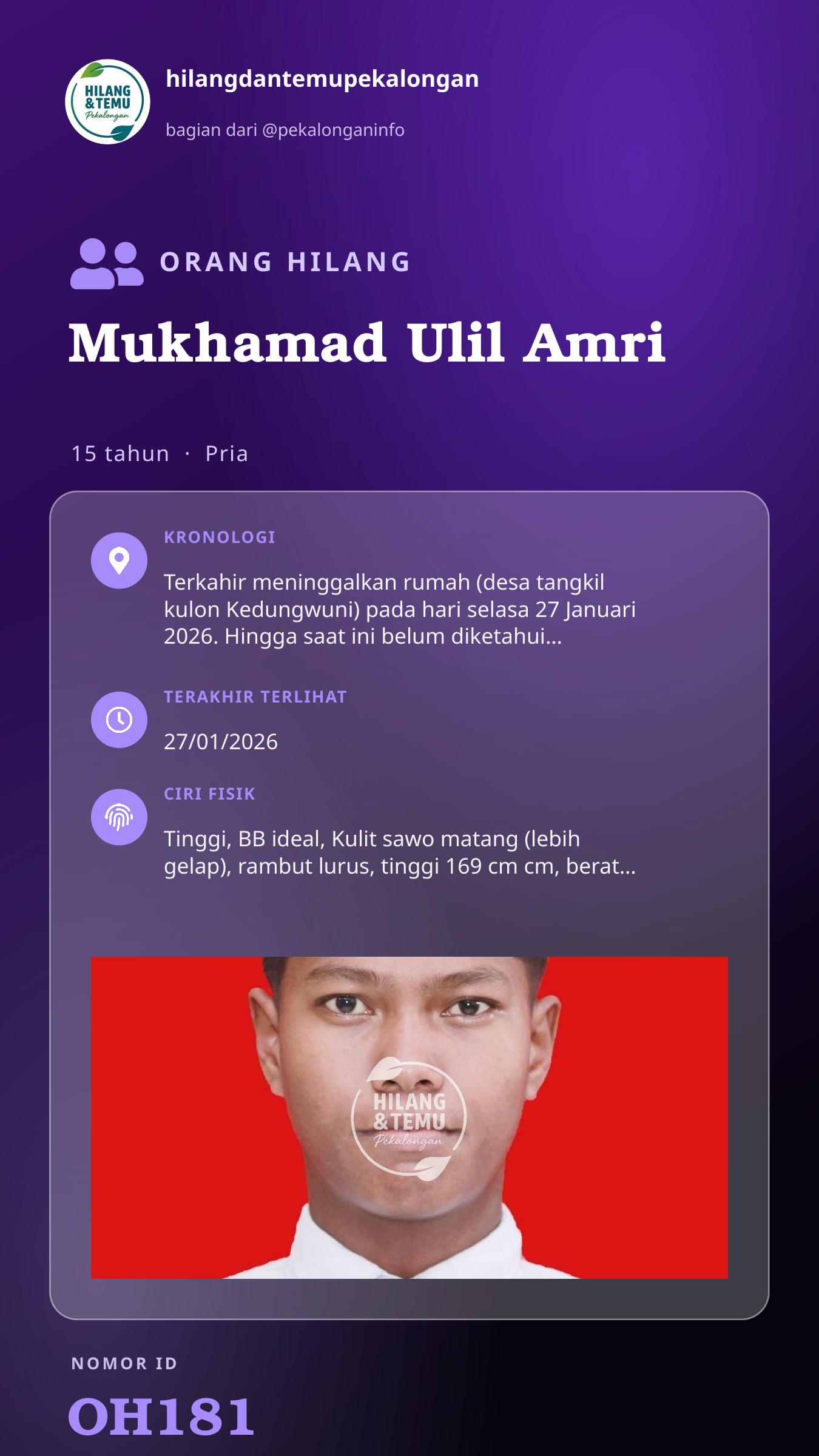 Story 9:16 laporan Mukhamad Ulil Amri