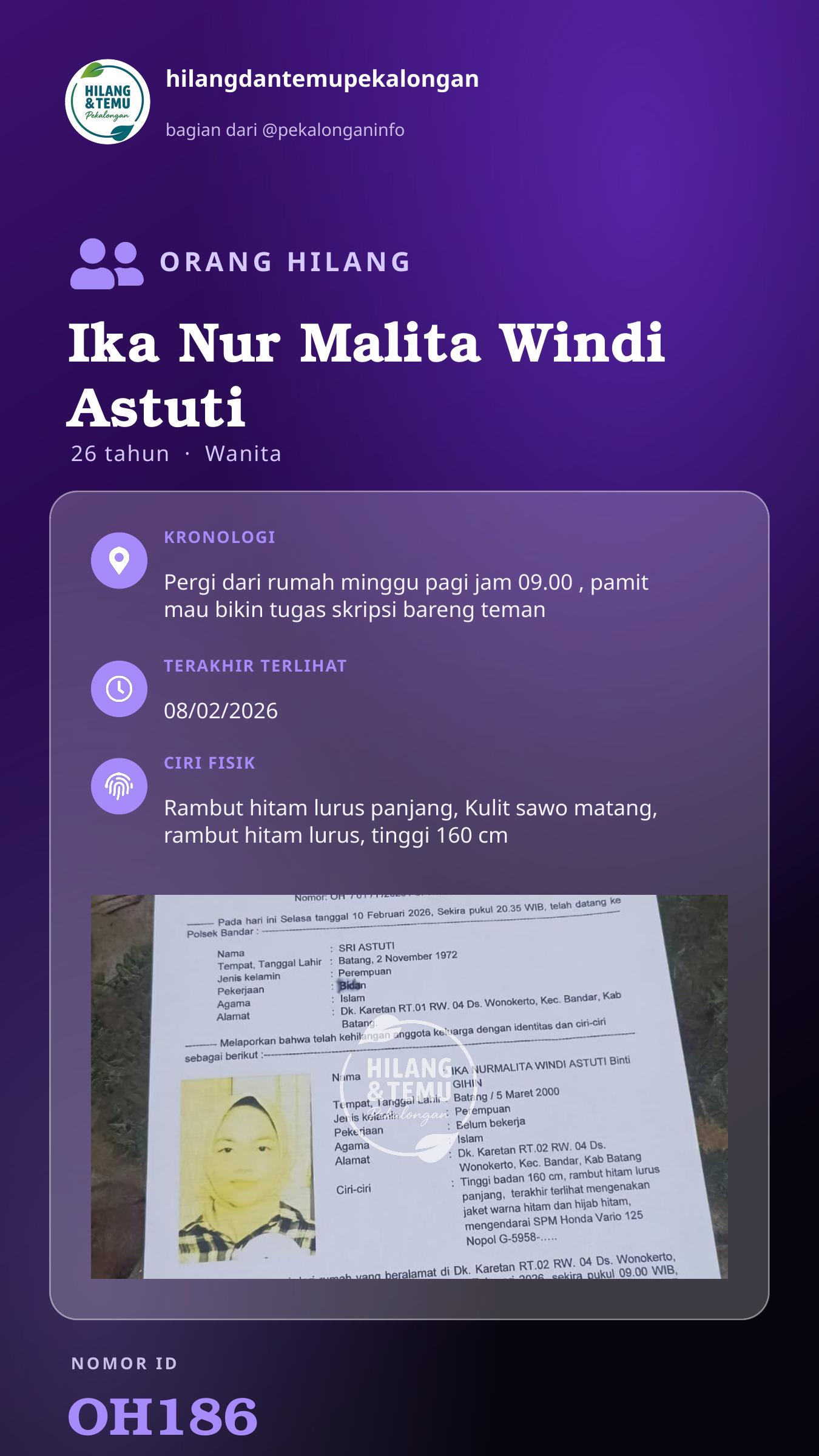 Story 9:16 laporan Ika Nur Malita Windi Astuti