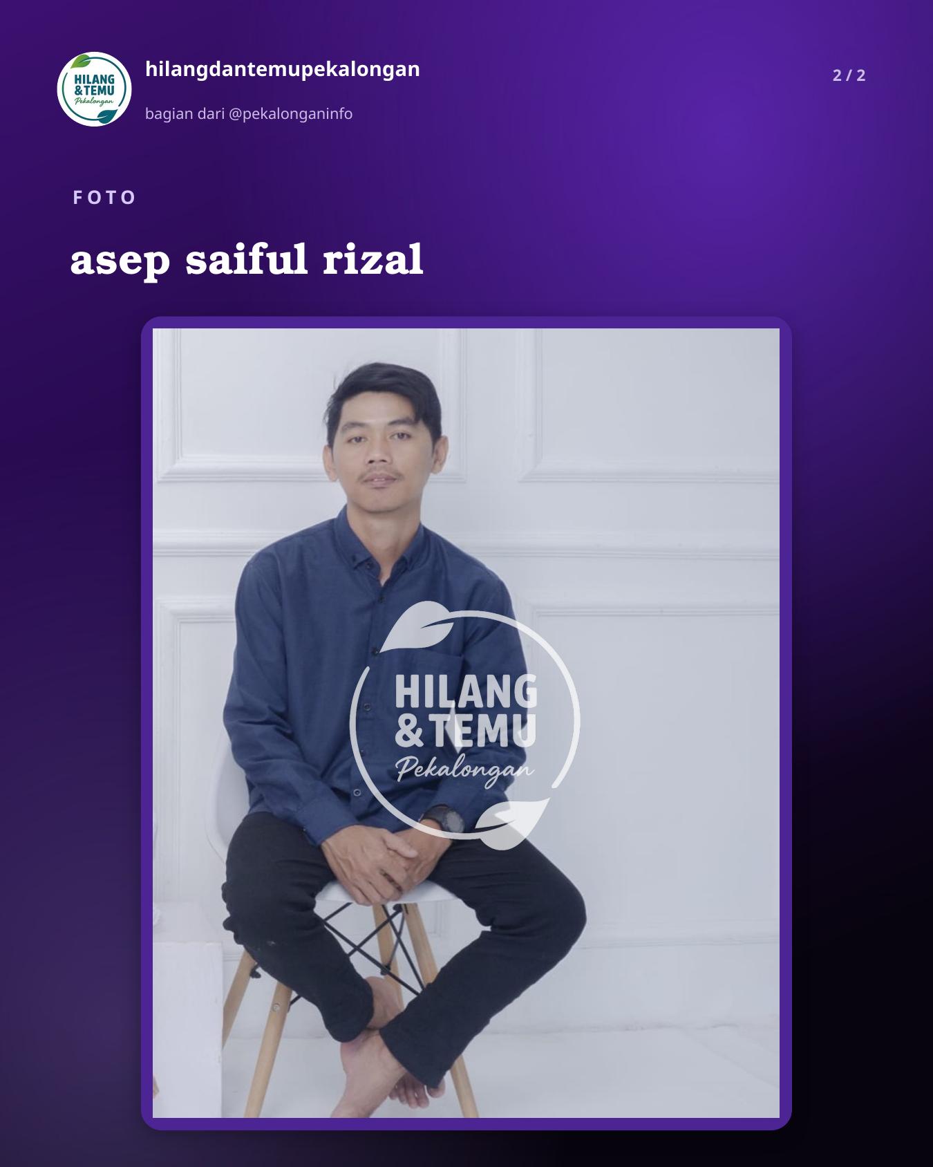 Slide 2 laporan asep saiful rizal