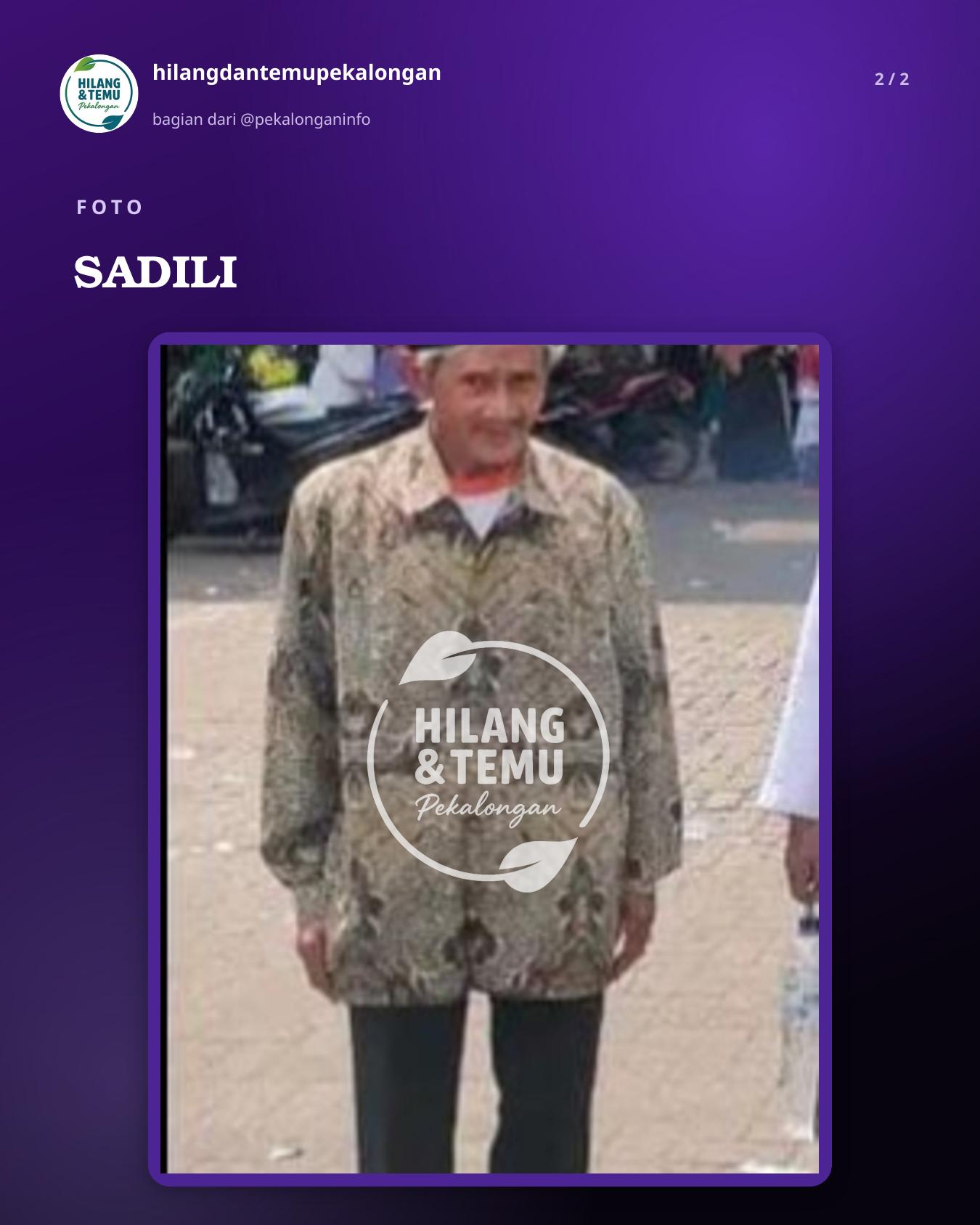 Slide 2 laporan SADILI