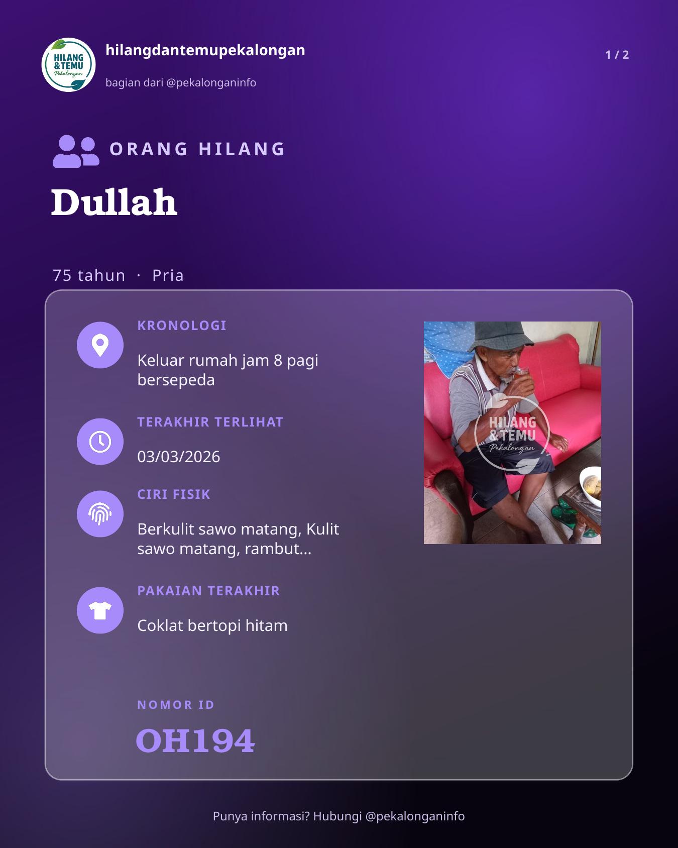 Slide laporan Dullah (OH194)