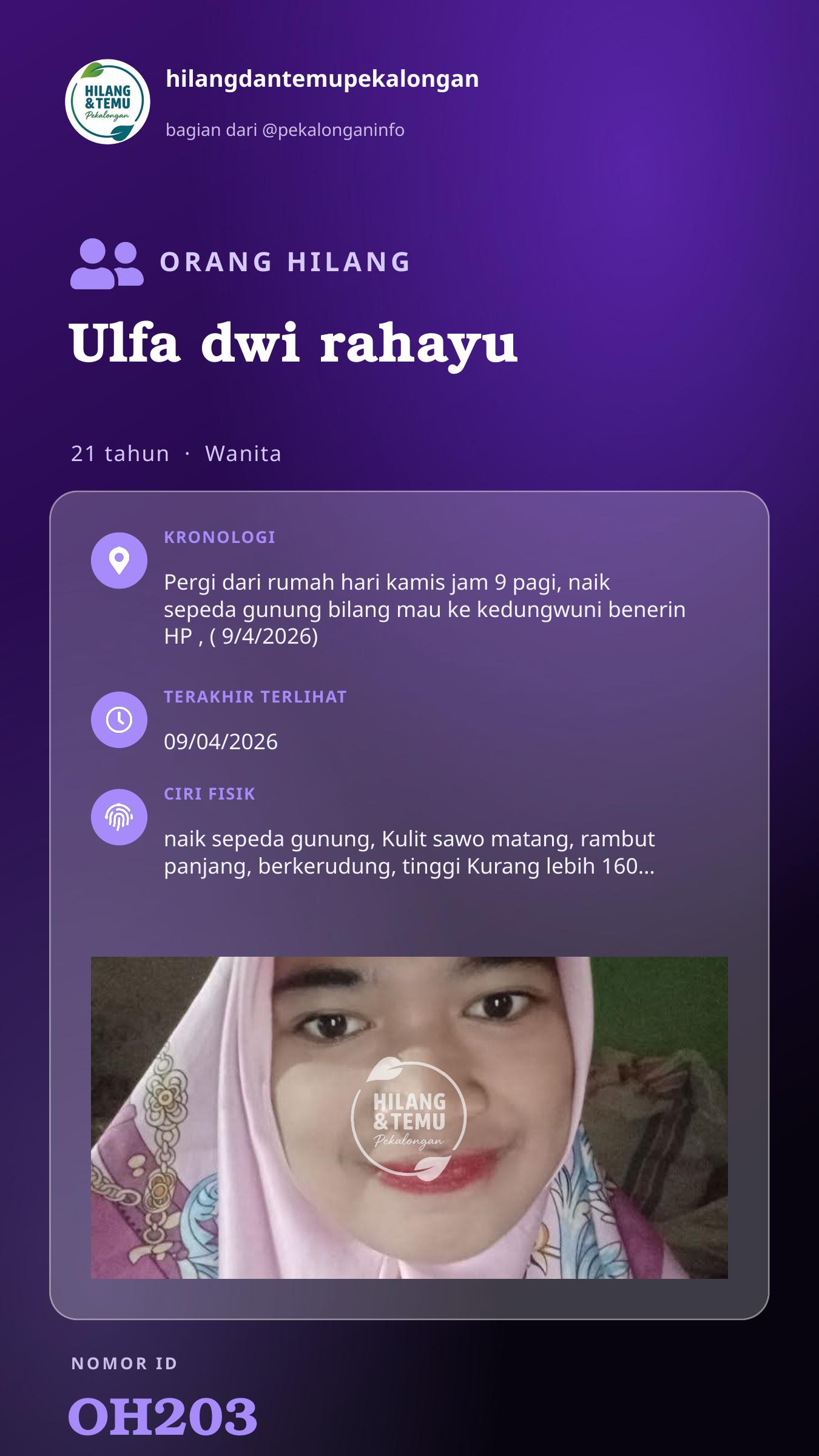 Story 9:16 laporan Ulfa dwi rahayu