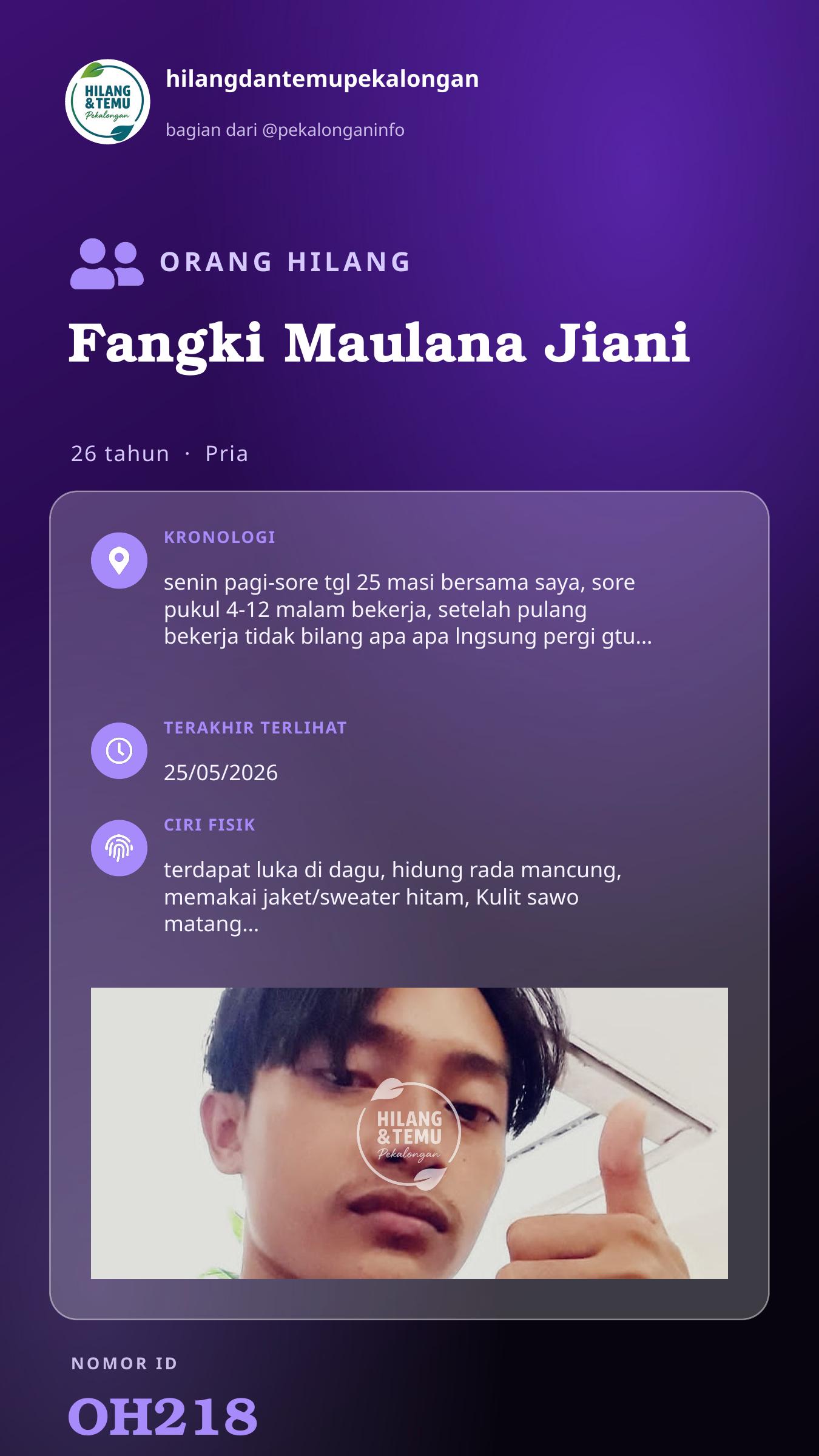 Story 9:16 laporan Fangki Maulana Jiani