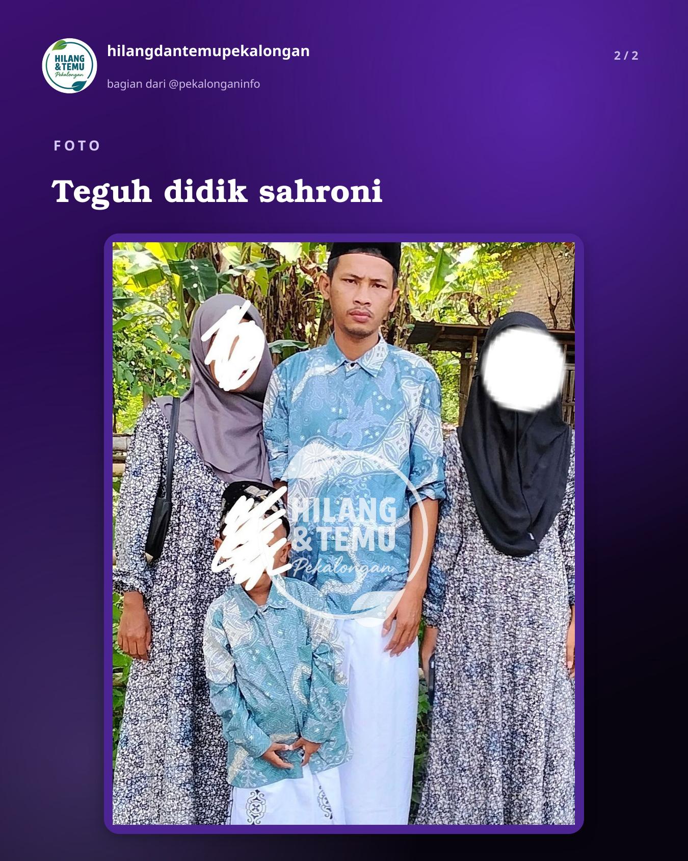 Slide 2 laporan Teguh didik sahroni