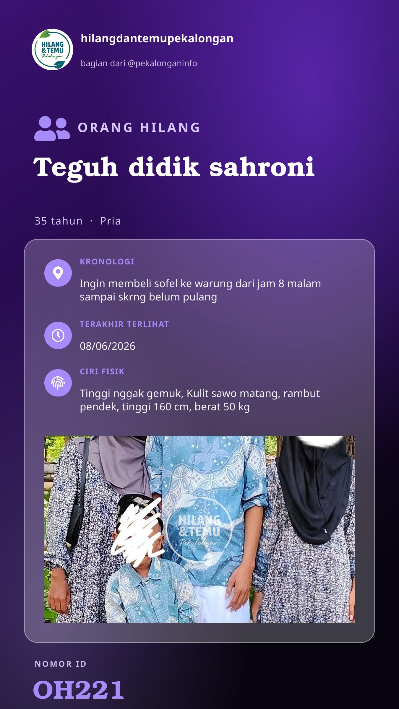 Story 9:16 laporan Teguh didik sahroni