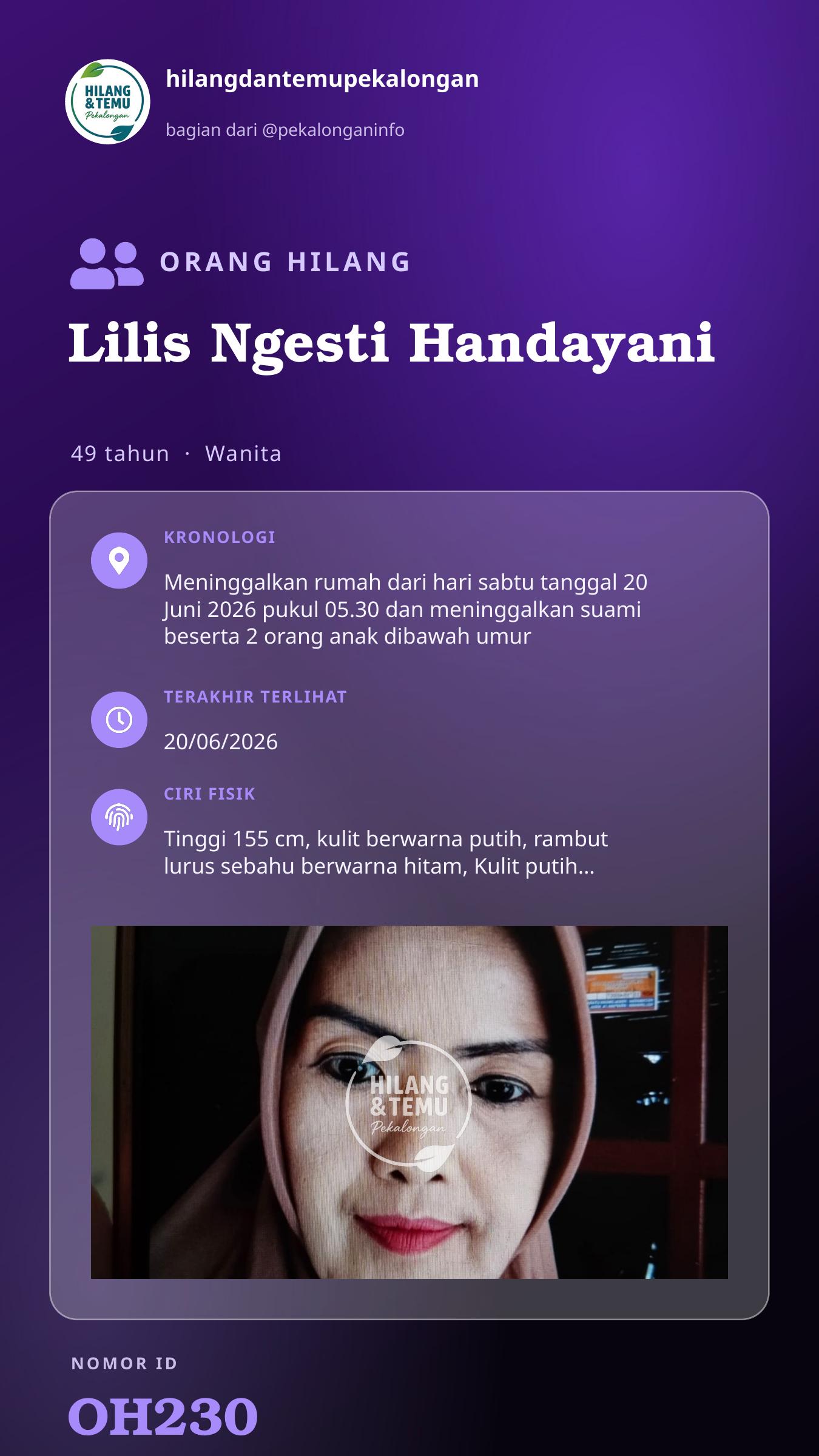 Story 9:16 laporan Lilis Ngesti Handayani